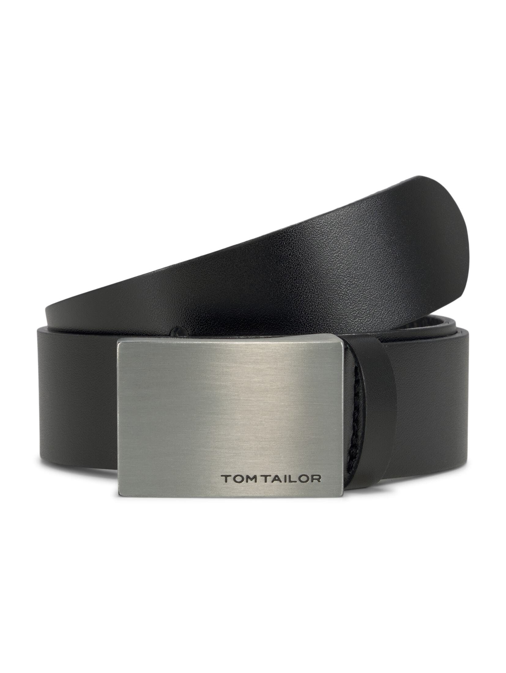 TOM TAILOR Ledergürtel Belts TTLUIGI Ledergürtel mit Koppelschließe günstig online kaufen