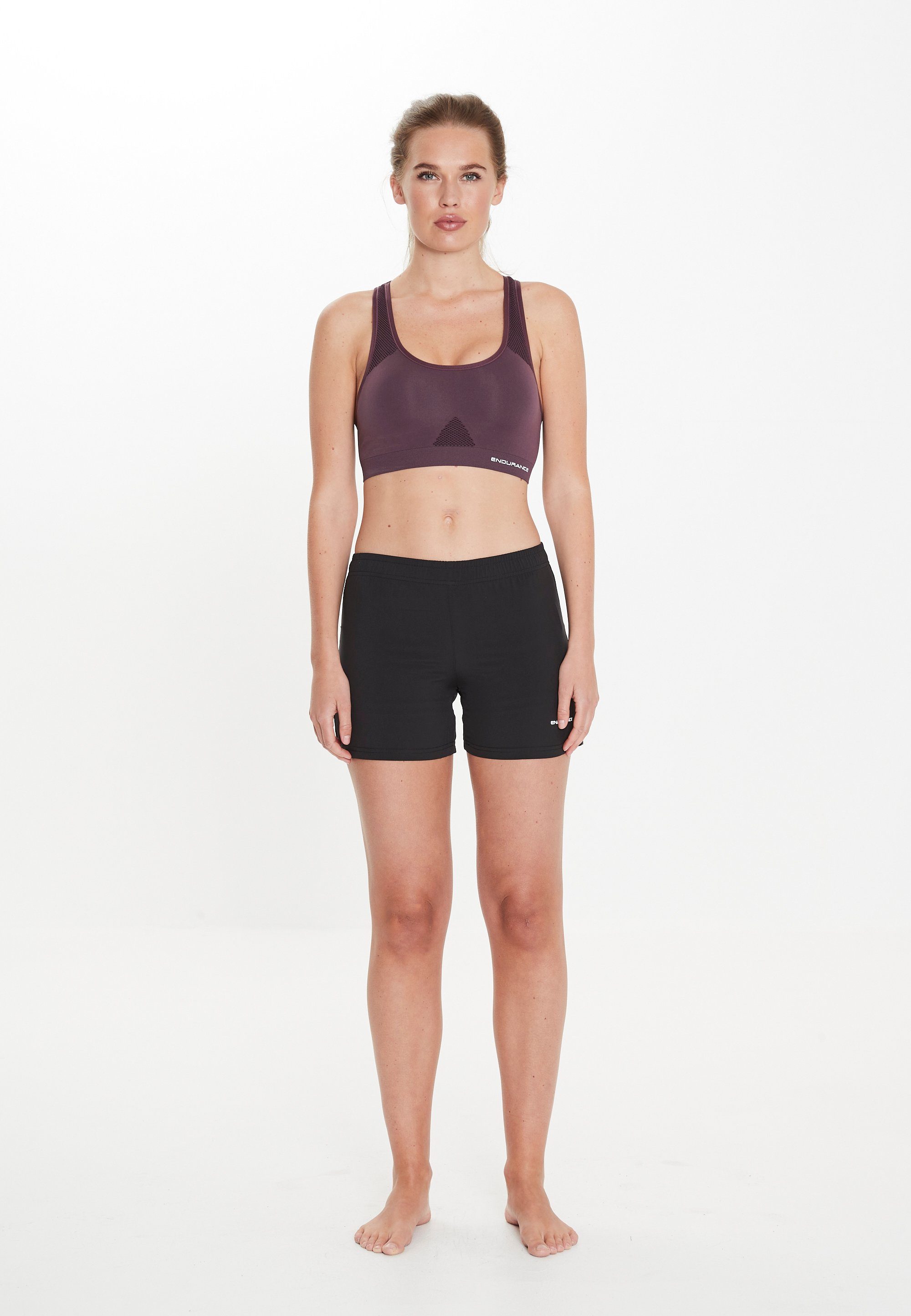 ENDURANCE Shorts Potenza 2 in 1 Shorts mit haltgebender Innenshorts günstig online kaufen