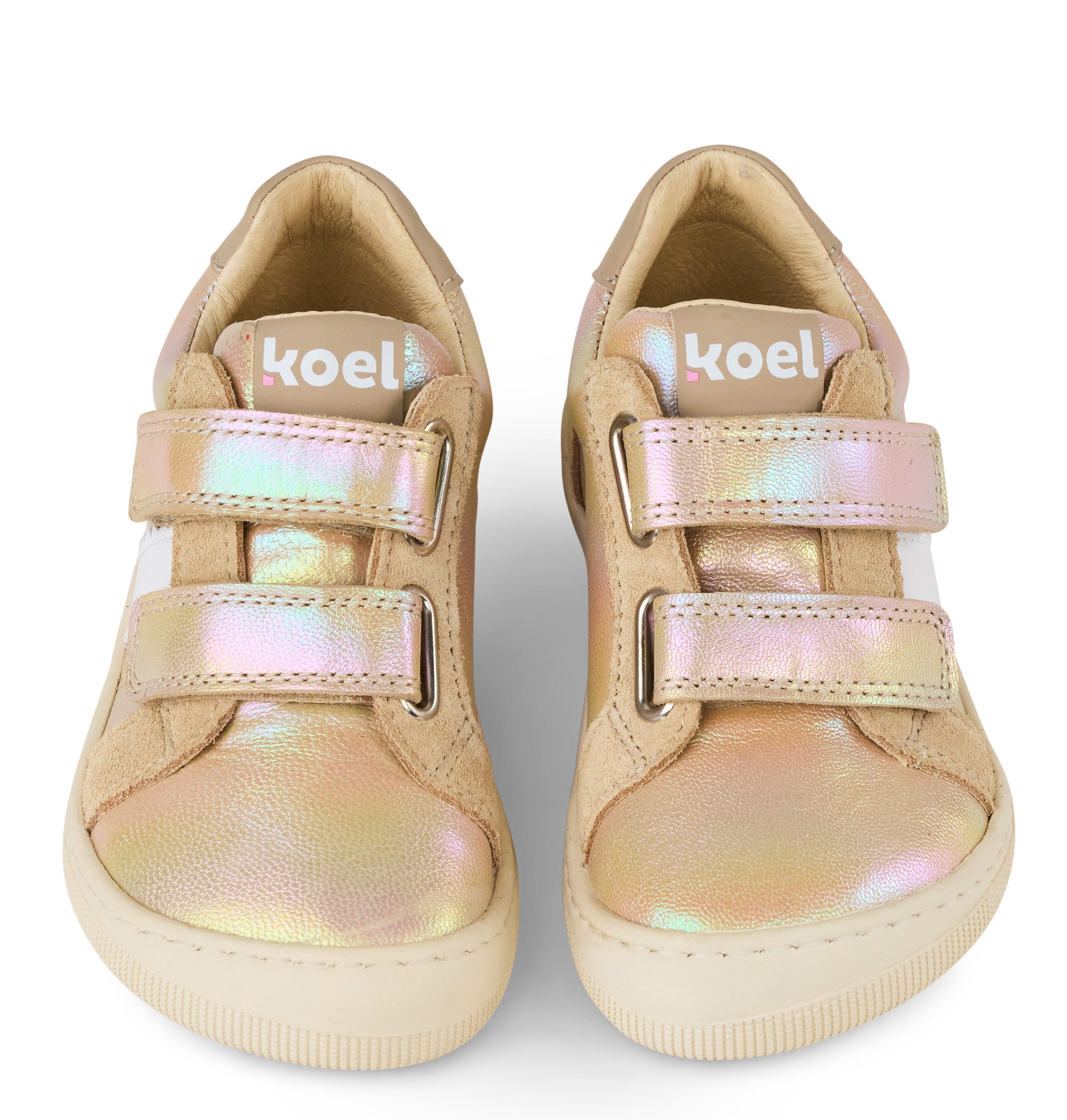 KOEL Koel Sneaker Barfußschuhe Barefoot Denis Metalic Leder Bootsschuh