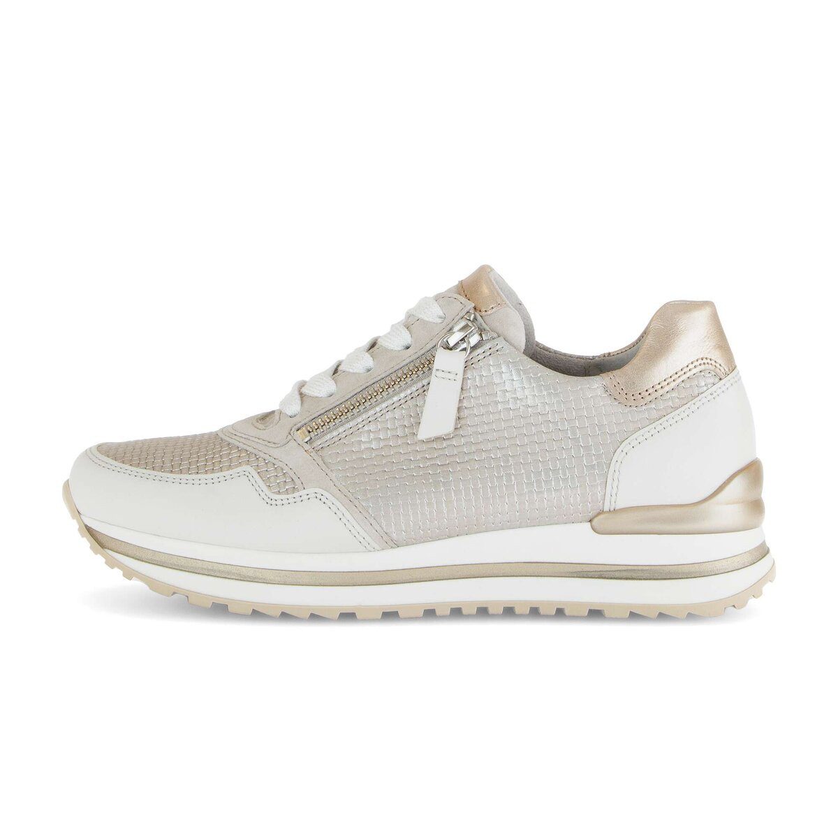 Gabor Sneaker low Materialmix Leder Sneaker günstig online kaufen