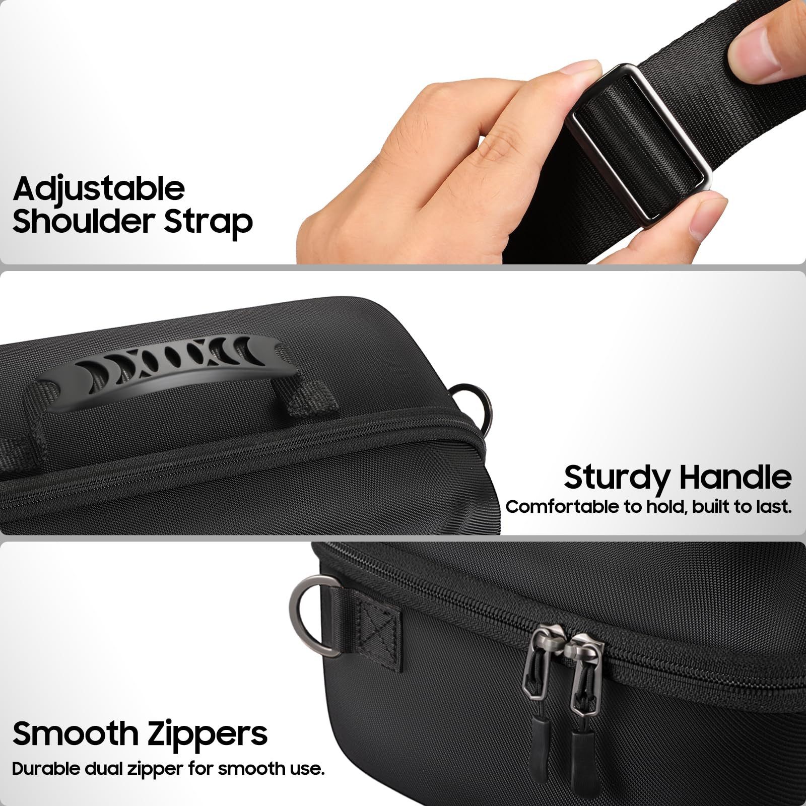 Fintie Nintendo-Schutzhülle für Nintendo Switch 2 (2025), Hartschalen Reisetasche mit Rundumschutz, Tasche mit 23 Spielkarten- und 2 Micro-SD-Kartensteckplätzen