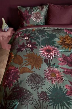 Bettwäsche Beddinghouse Dahlias, Beddinghouse, Mako-Satin, 2 teilig