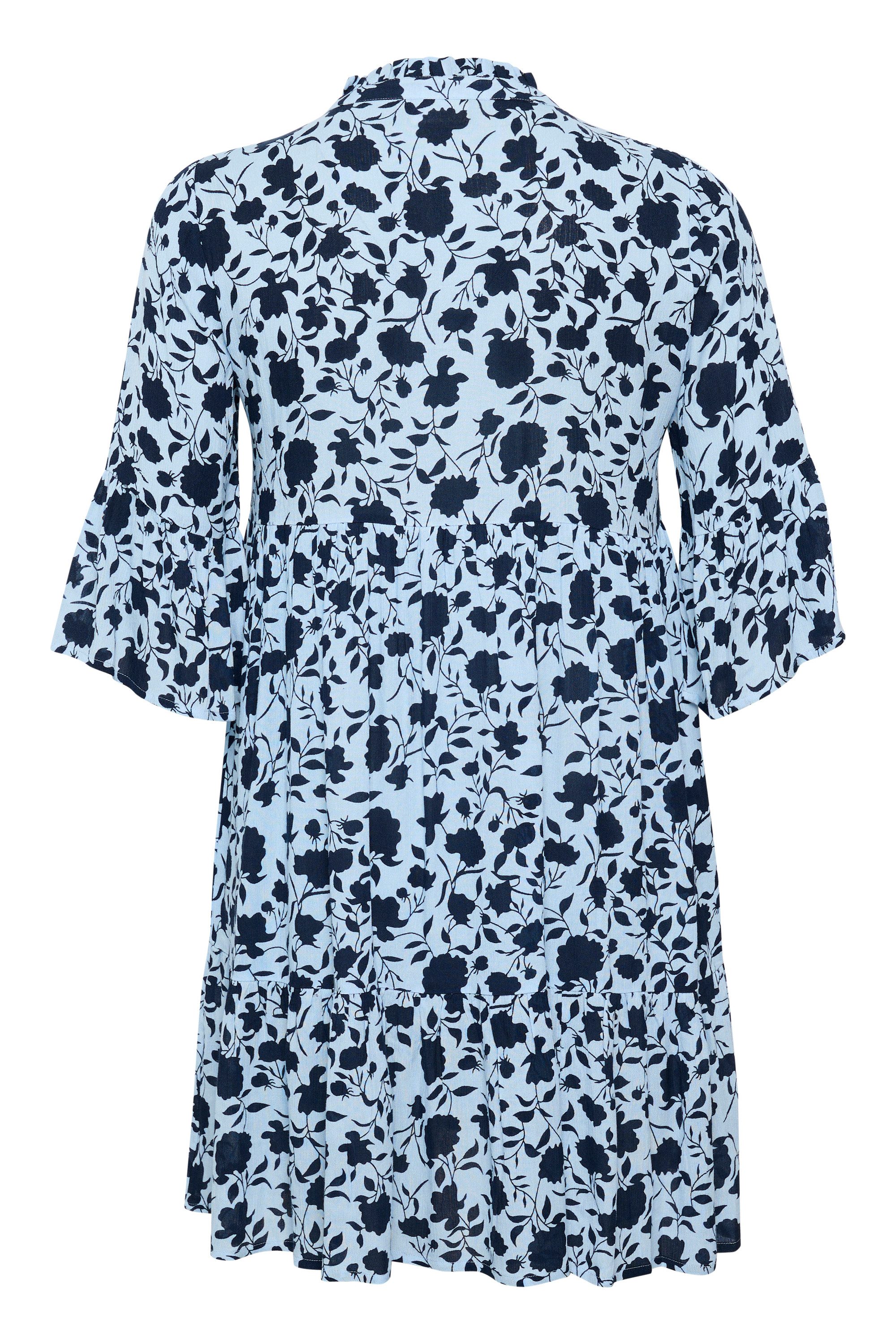 KAFFE Curve Blusenkleid Kleid KCisma Große günstig online kaufen