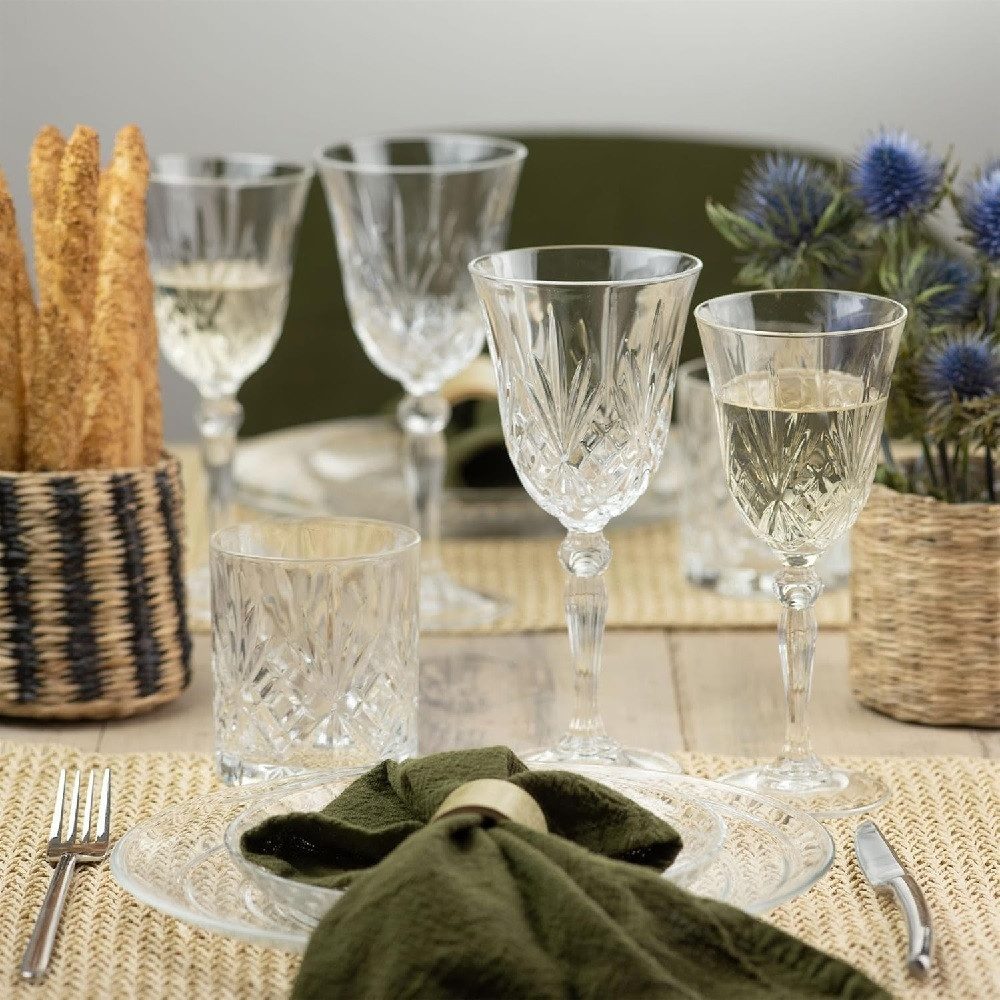 RCR Cocktailglas RCR Melodia Martiniglas 210 ml 6er Set, Kristallglas