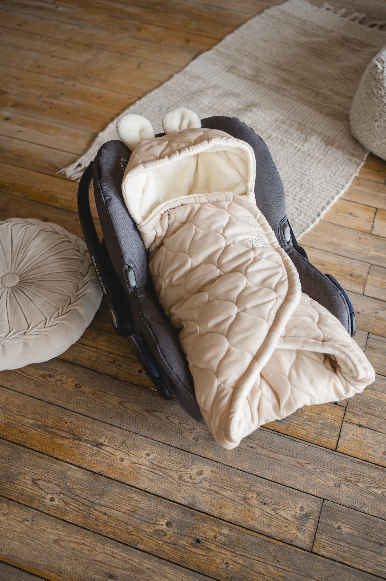 Einschlagdecke Recy Small Babyschalen Wrap