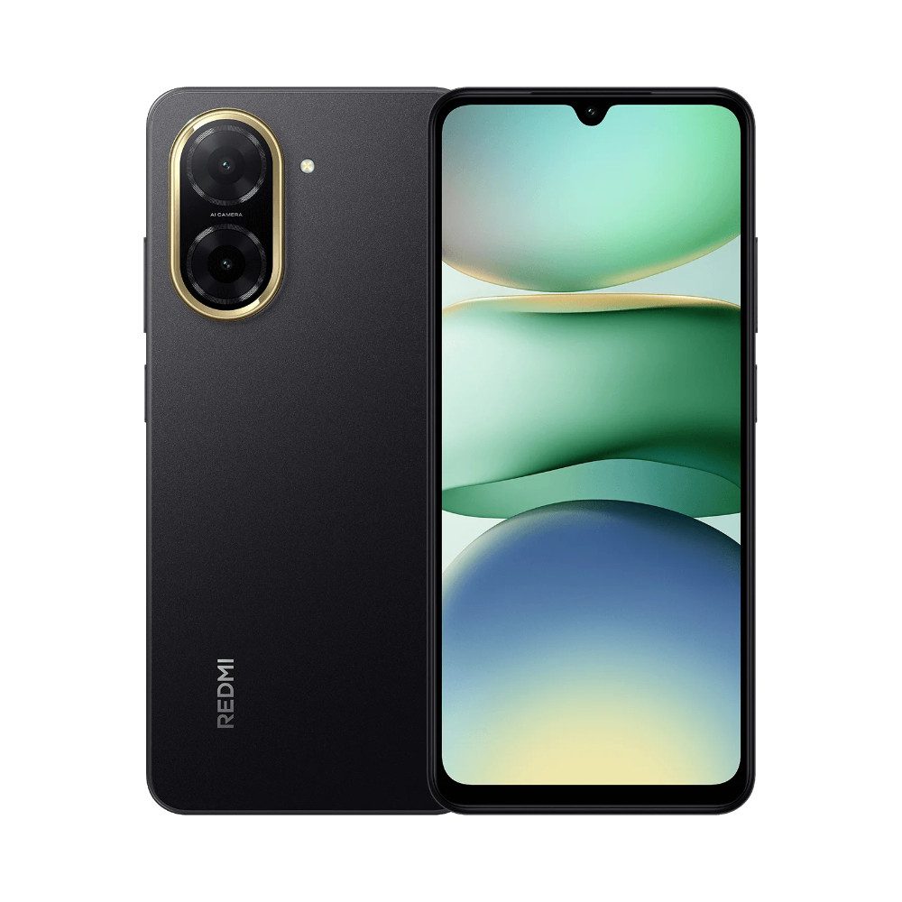 REDMI Xiaomi Redmi A5 4+128GB schwarz Smartphone (128 GB Speicherplatz, 32 MP Kamera)