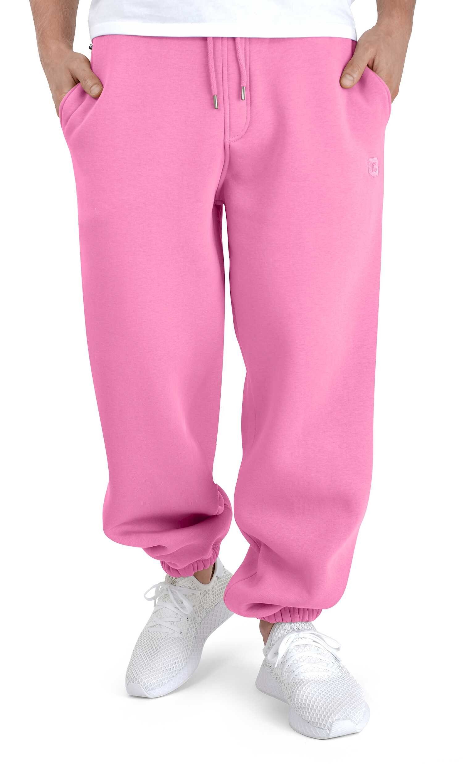 BACKSPIN Sportswear Jogginghose Basic Rosa