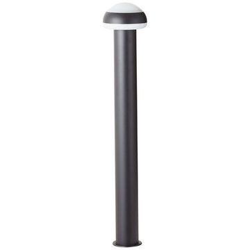 Brilliant Außen-Stehlampe Ilton, Ilton LED Außenstandleuchte 80cm sand schwarz, Edelstahl/Kunststoff, 1
