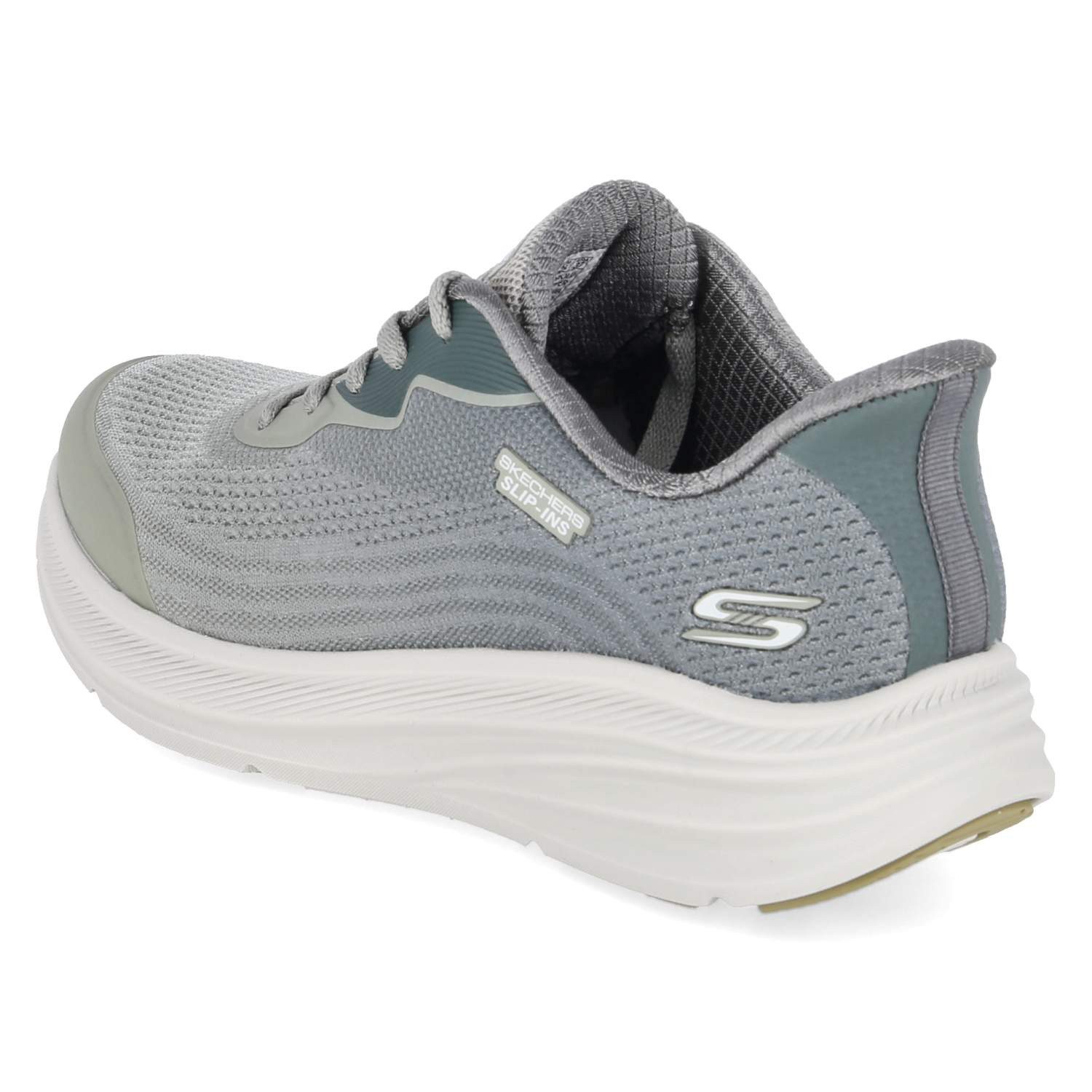 Skechers Skechers Sneaker Low 117760 OLV Damen Textil & Synthetik green Schnürschuh – Bild 3 von 5