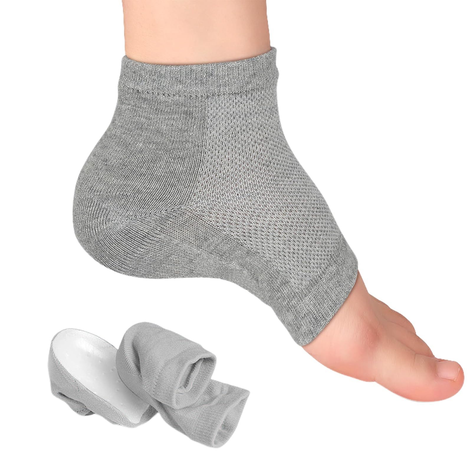 RWEUOQ Fersenpolster Erhöhte Innensohlen mit Socken-Design günstig online kaufen