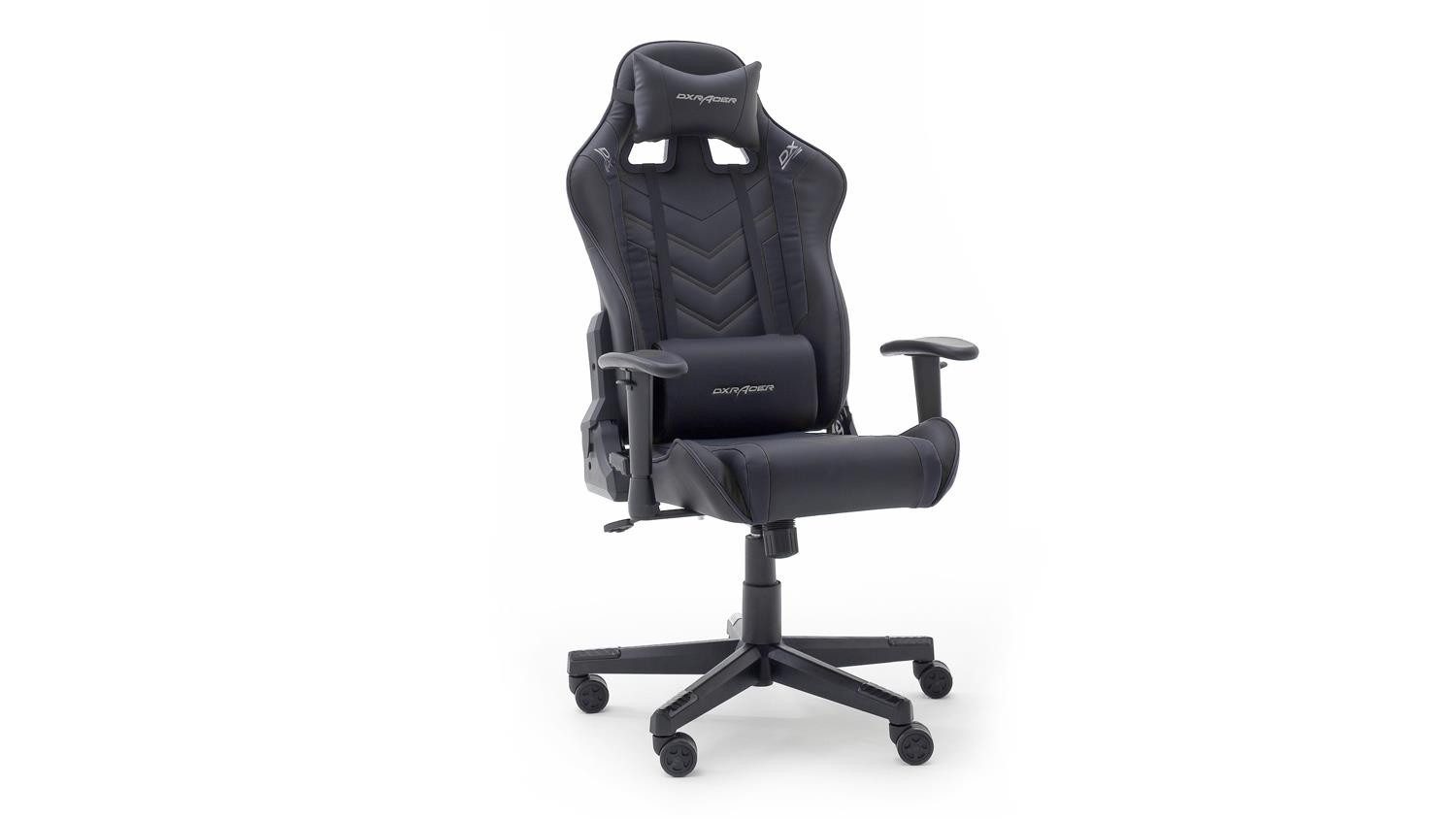 MCA furniture Gaming Chair Gamingstuhl DX RACER Schreibtischstuhl Sessel schwarz
