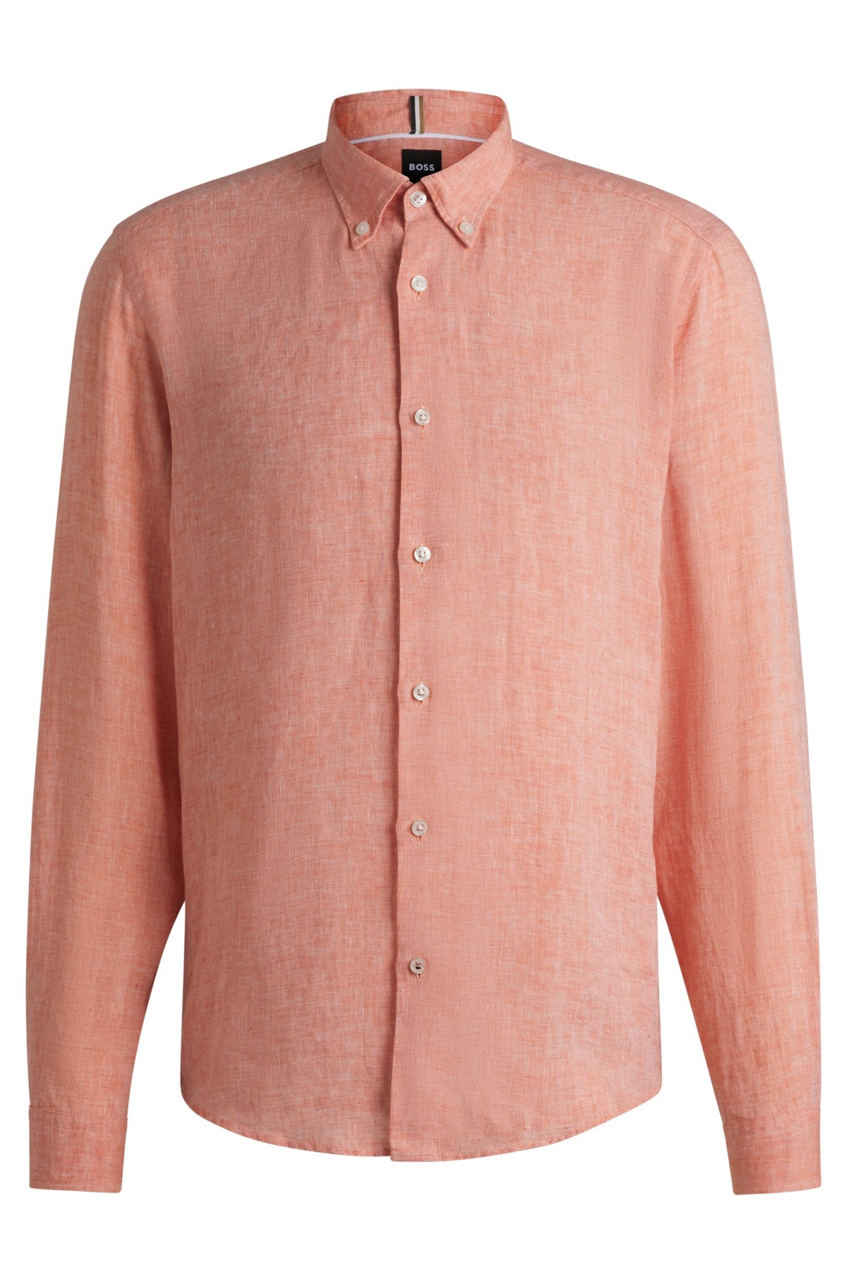 BOSS Langarmhemd Regular-Fit Button-Down-Hemd
