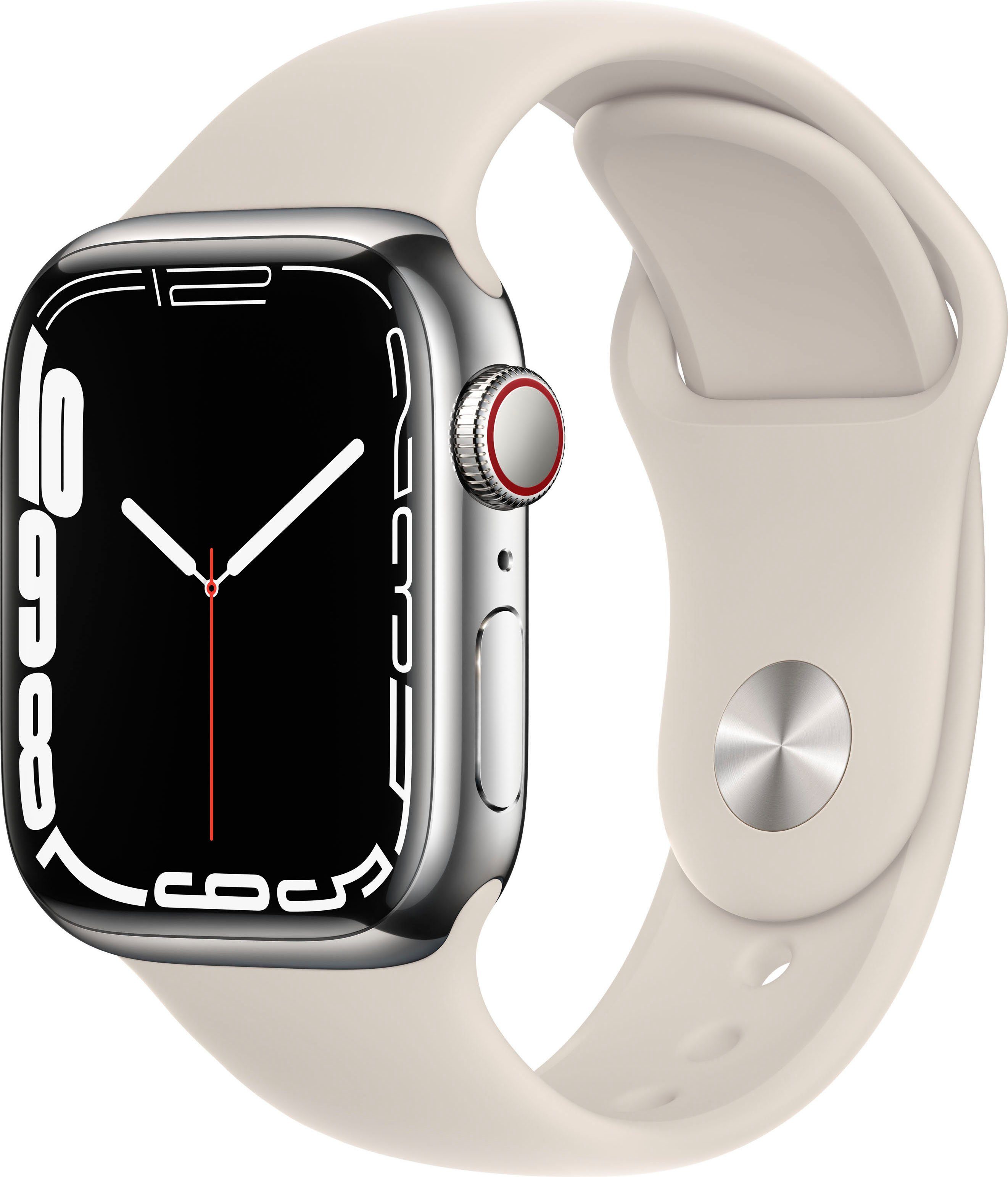 Apple Watch Series 7 GPS + Cellular, 41mm Smartwatch (4,83 cm/1,9 Zoll,  Watch