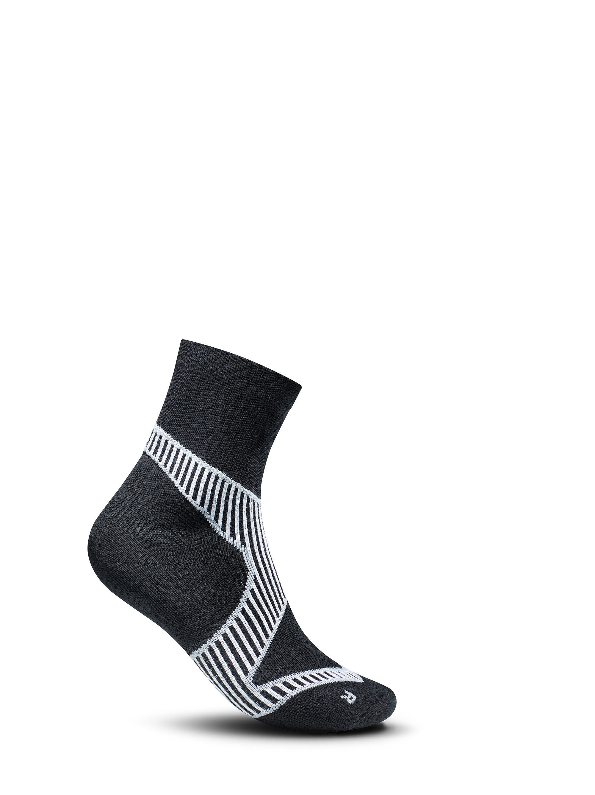 Bauerfeind Sportsocken RUN PERFORMANCE MID CUT SOCKS atmungsaktives High-Performance-Gestrick