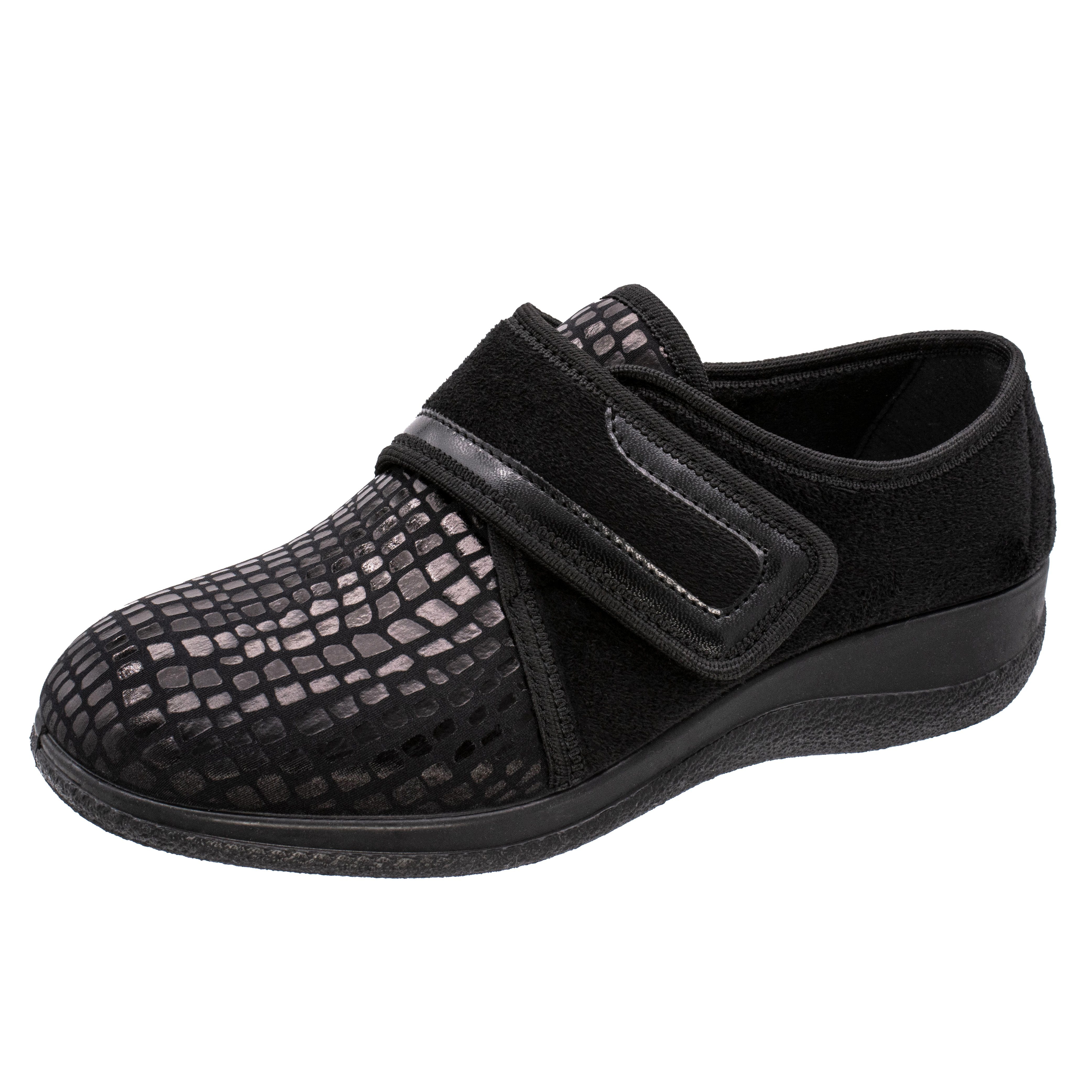 Fischer-Markenschuh Margot Sneaker aus Stretchmaterial/Velour, Ledereinlege günstig online kaufen