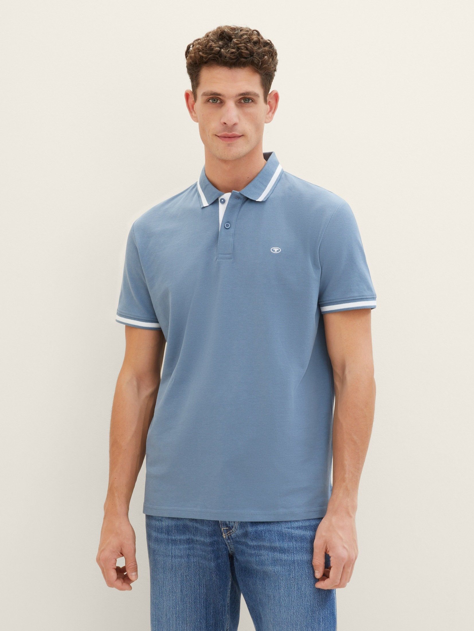 TOM TAILOR Poloshirt Poloshirts im Doppelpack (im Doppelpack)