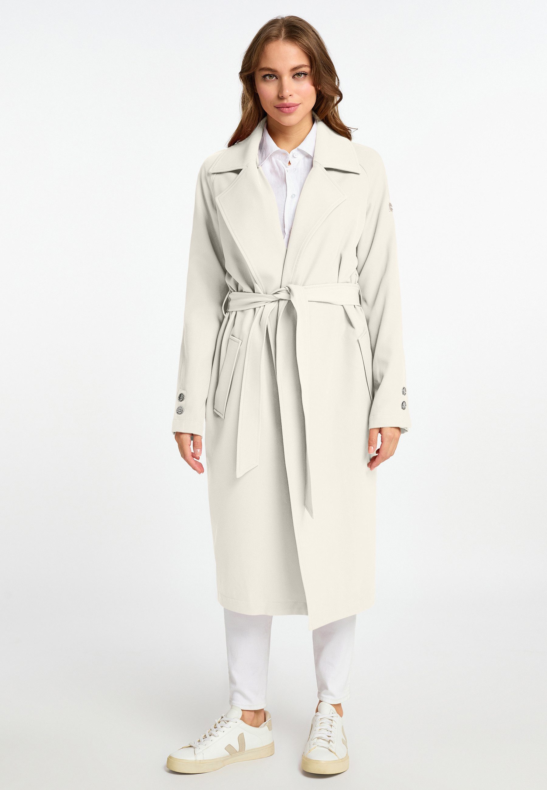 Frieda & Freddies Trenchcoat Coat / Nova2 mit dezenten Farbdetails