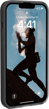 UAG Handyhülle U by UAG [U] Lucent 2.0, [Apple iPhone 14 Plus MagSafe Hülle, Case mit 480cm Fallschutz, Integrierter Magnetring, Angenehme Haptik & beste Passgenauigkeit] - schwarz (transparent)
