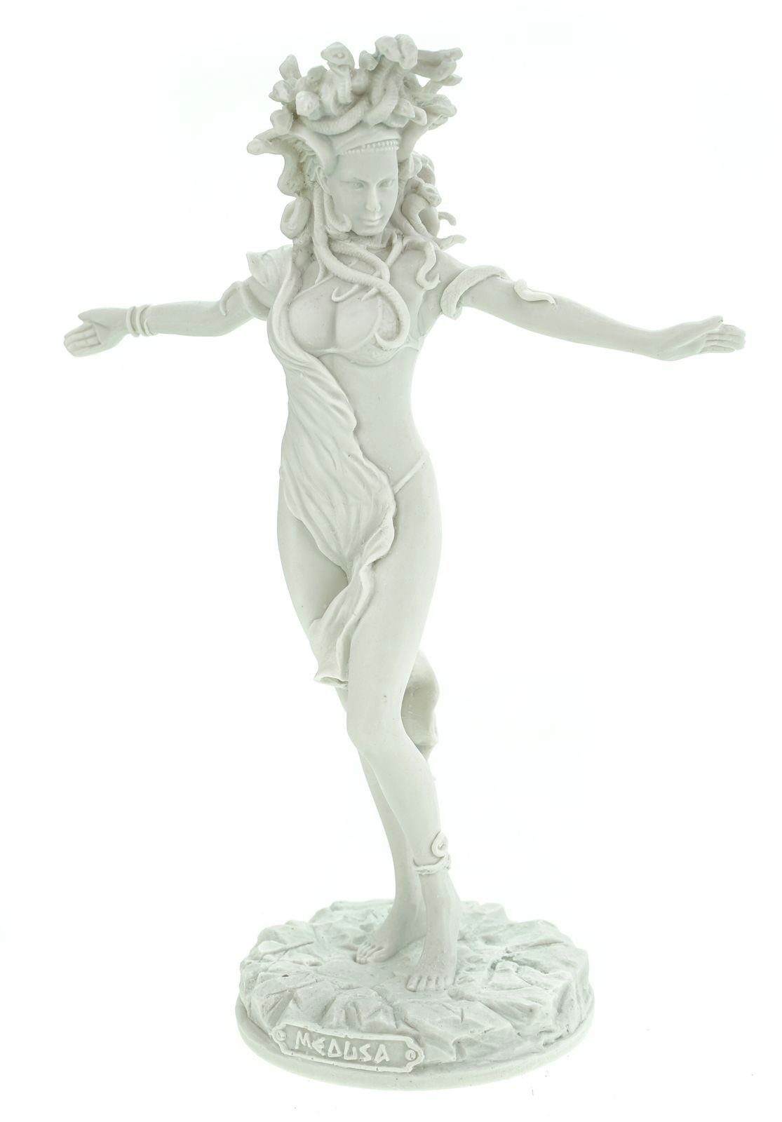 Figur Alabaster 30cm Dekofigur Medusa Kremers Schatzkiste