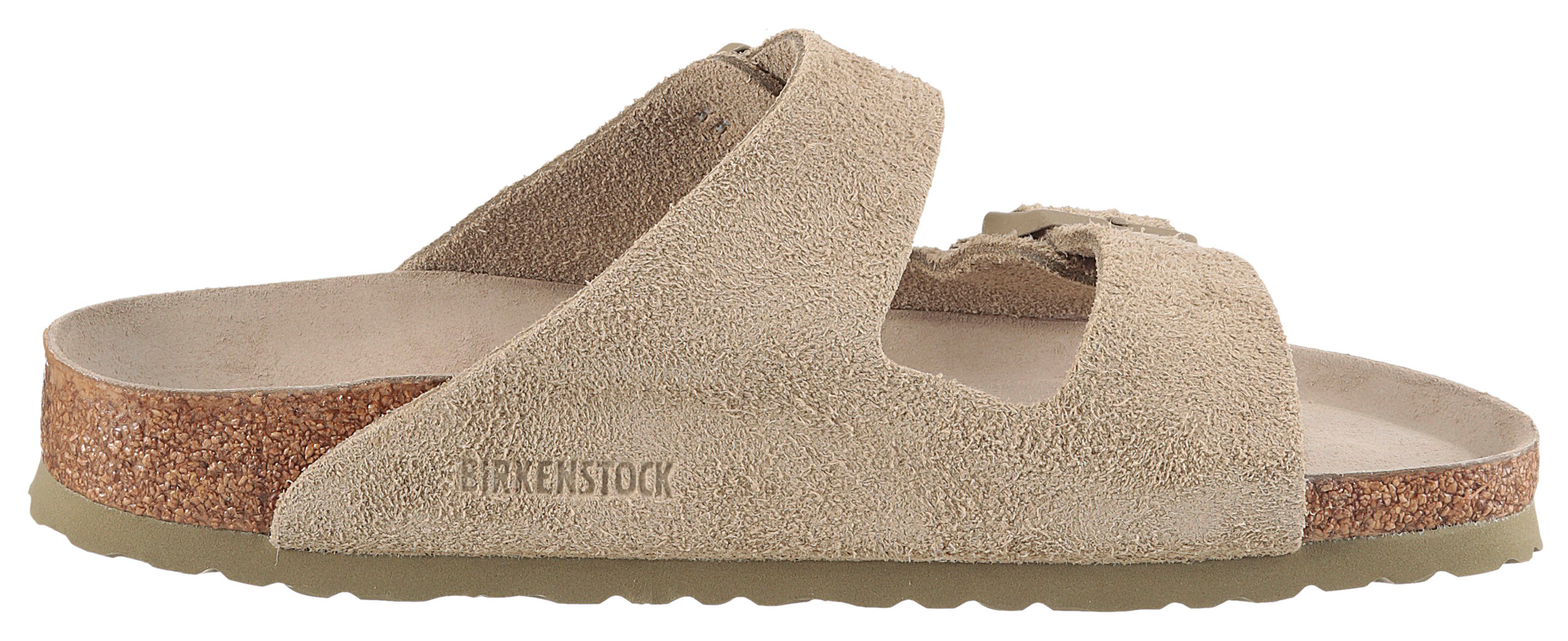 Birkenstock ARIZONA SFB Pantolette Hausschuh, Sommerschuh, Strandschuh in schmaler Schuhweite E