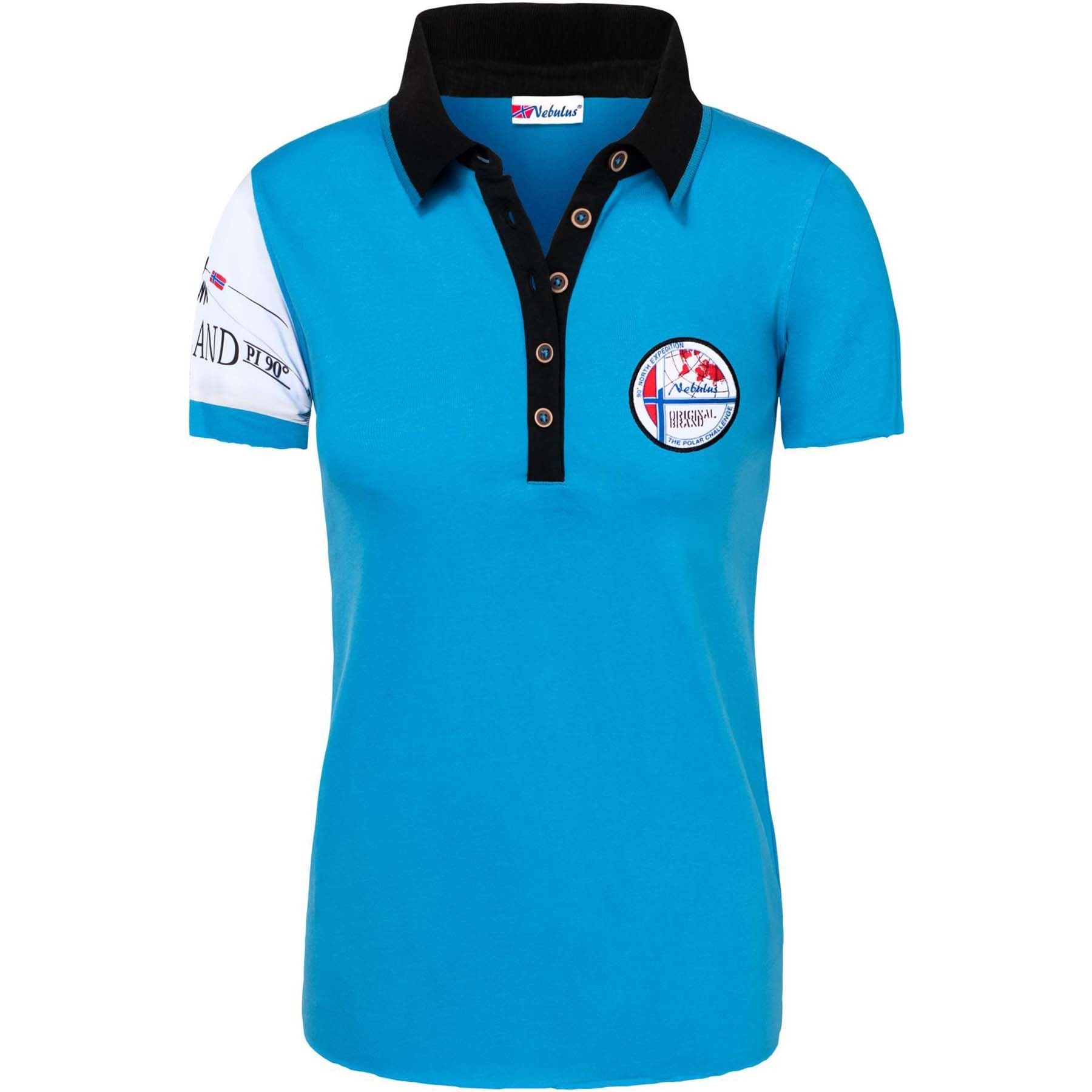 Nebulus Poloshirt PAITAS, P4039 - Damen, malibublau, XXL/44 günstig online kaufen