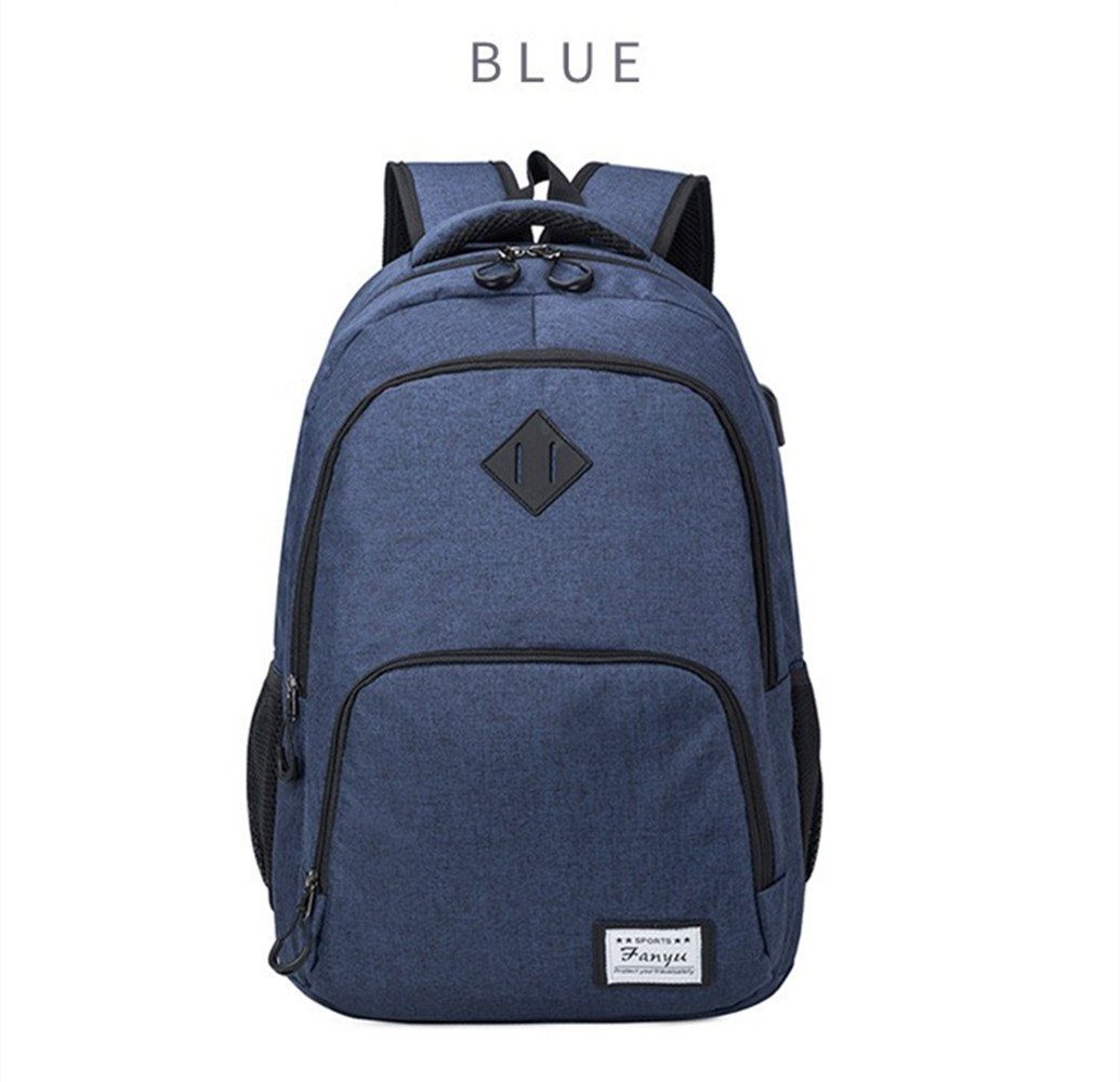 XDeer Rucksack Tagesrucksack mit 15.6Zoll Laptopfach,Schuletasche,Reiserucksack (Set),Laptoprucksack,Basics Melange,Rucksack 22 Zoll