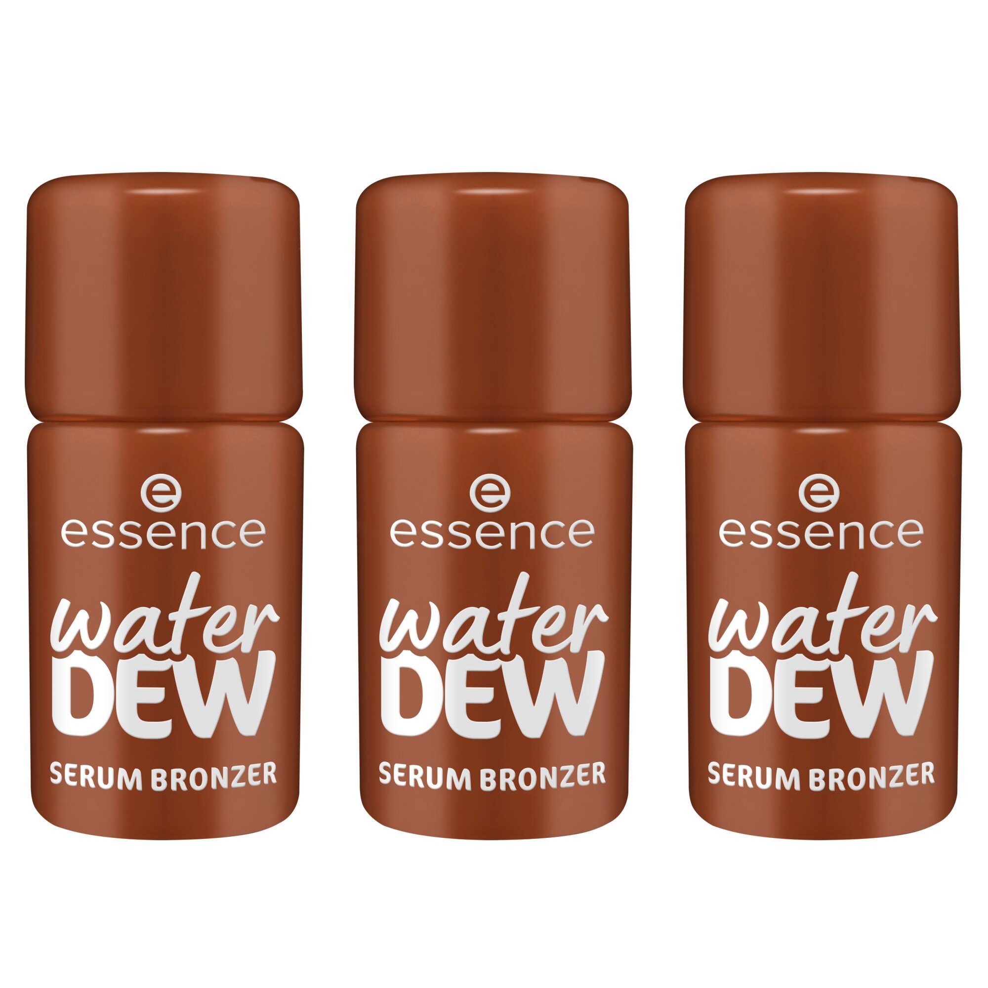 Essence Bronzer water DEW Serum Bronzer, 3-tlg.