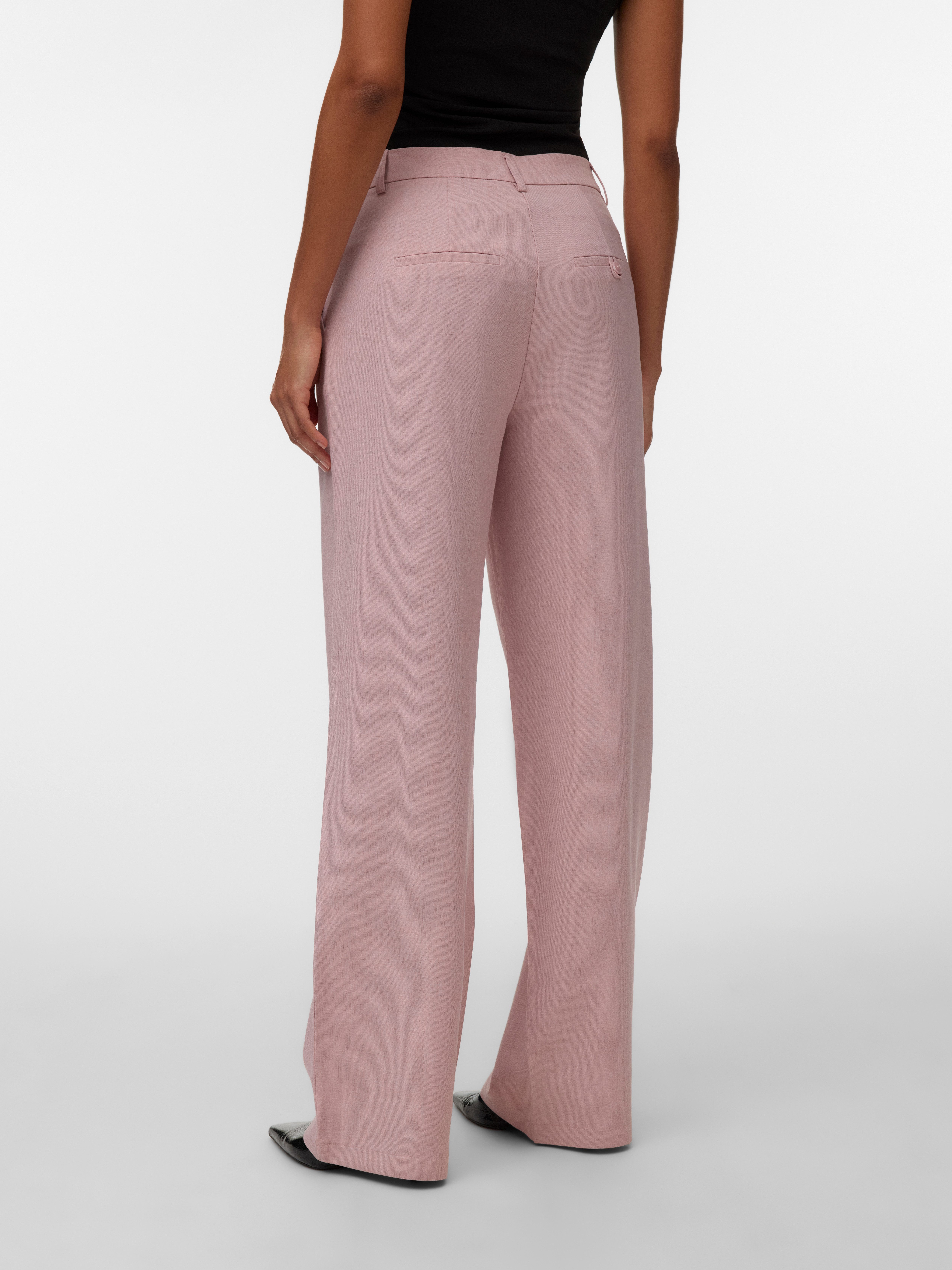 Vero Moda Anzughose VMCASSIDY MW WIDE PANT NOOS Materialmix