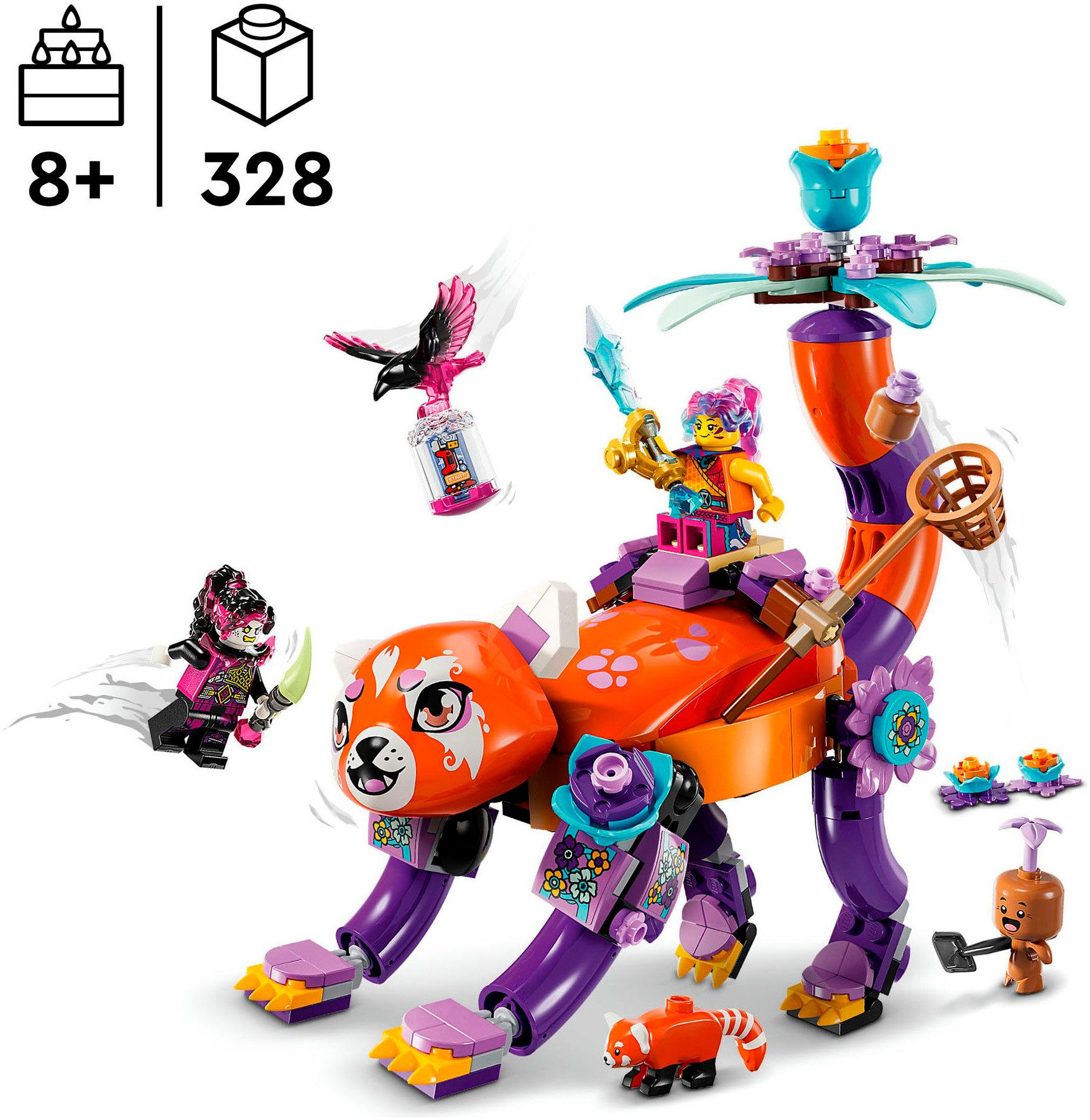 LEGO® Izzies Traumtiere (71481), LEGO DREAMZzz Konstruktionsspielsteine, (328 St), Made in Europe