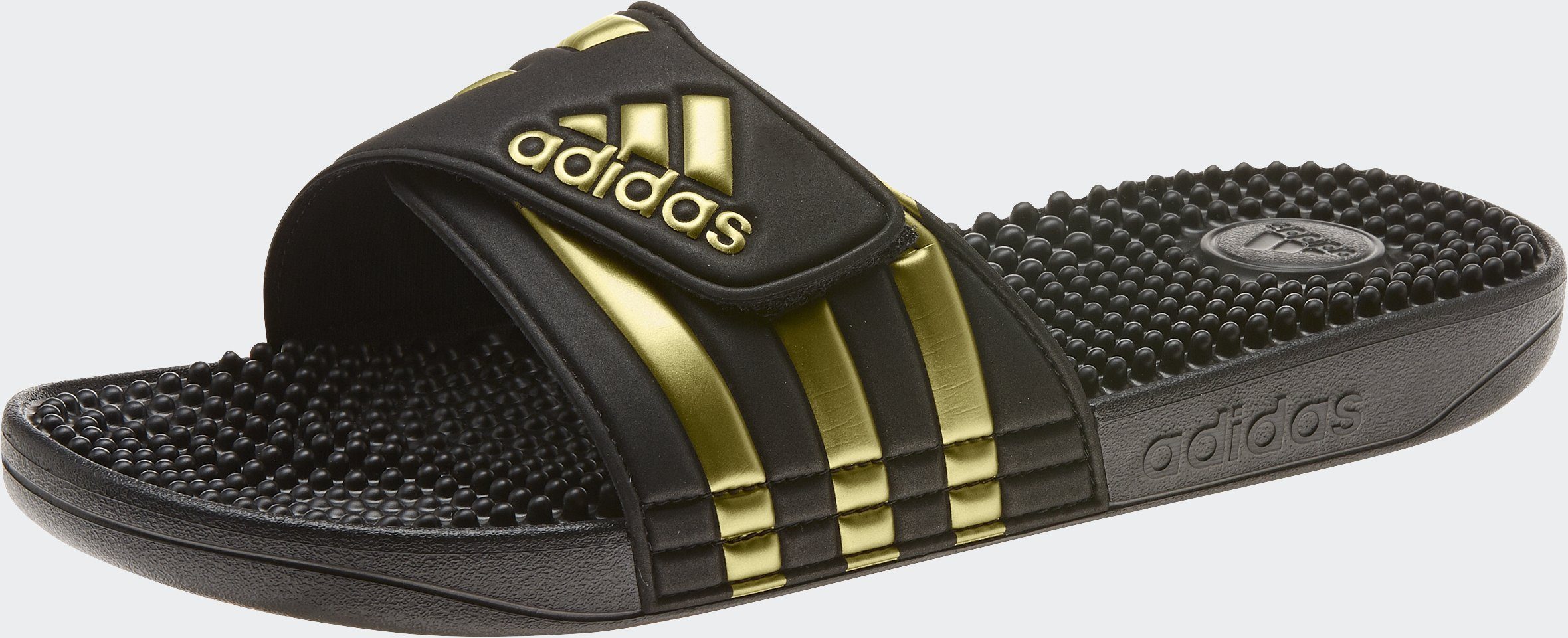 adidas Sportswear ADISSAGE BADESCHLAPPEN Gold Core Metallic / Black Core Black Badesandale 