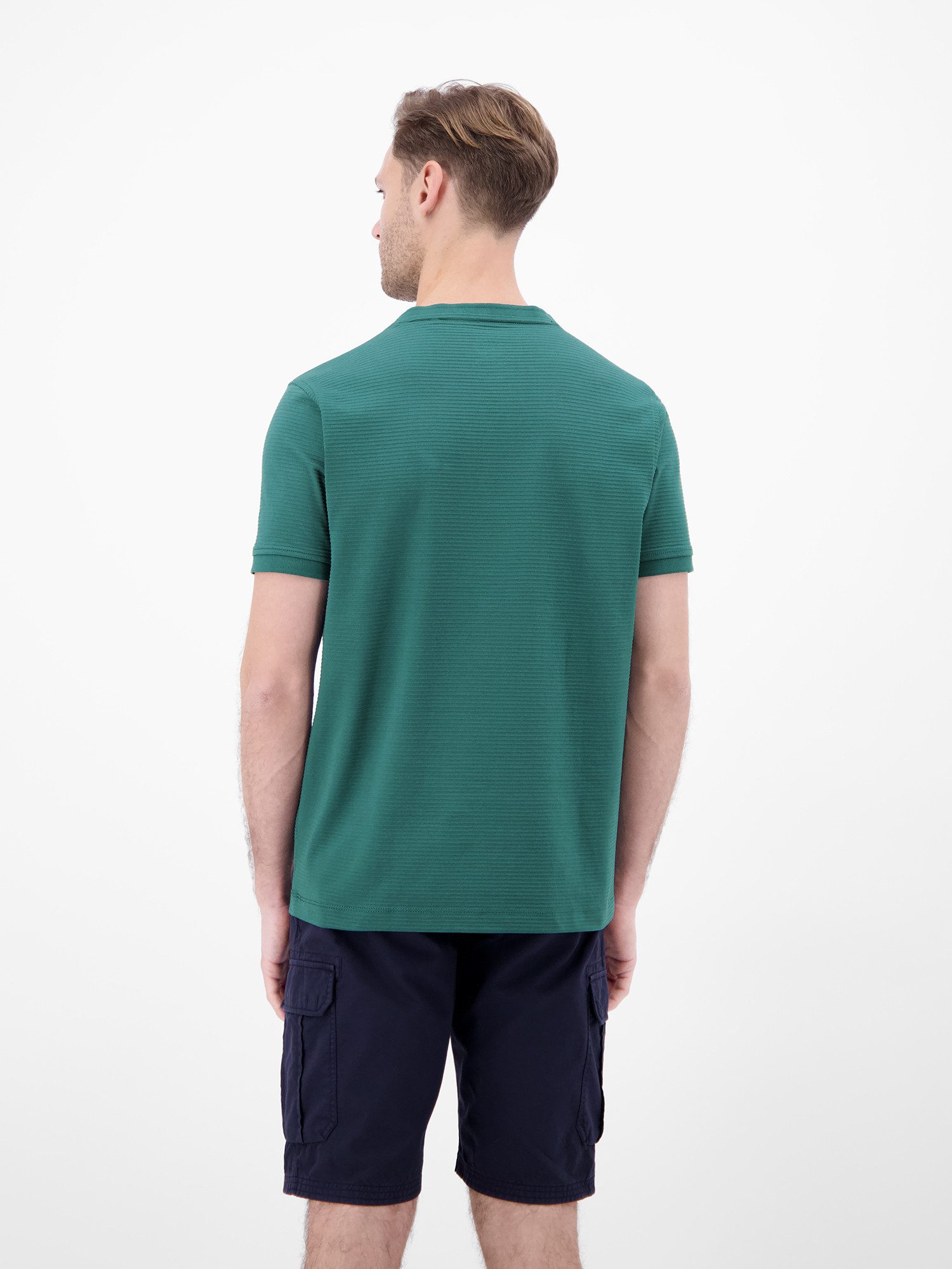 LERROS T-Shirt T-Shirt mit Rundkragen und Cool & Dry Funktion