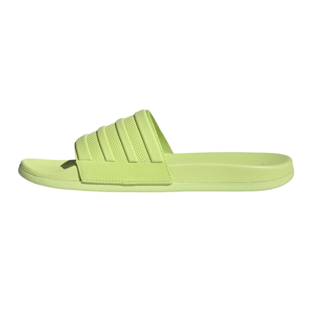 adidas Performance Adilette Comfort 3-Streifen 2024 limegrün - 1 Paar Badeschuh