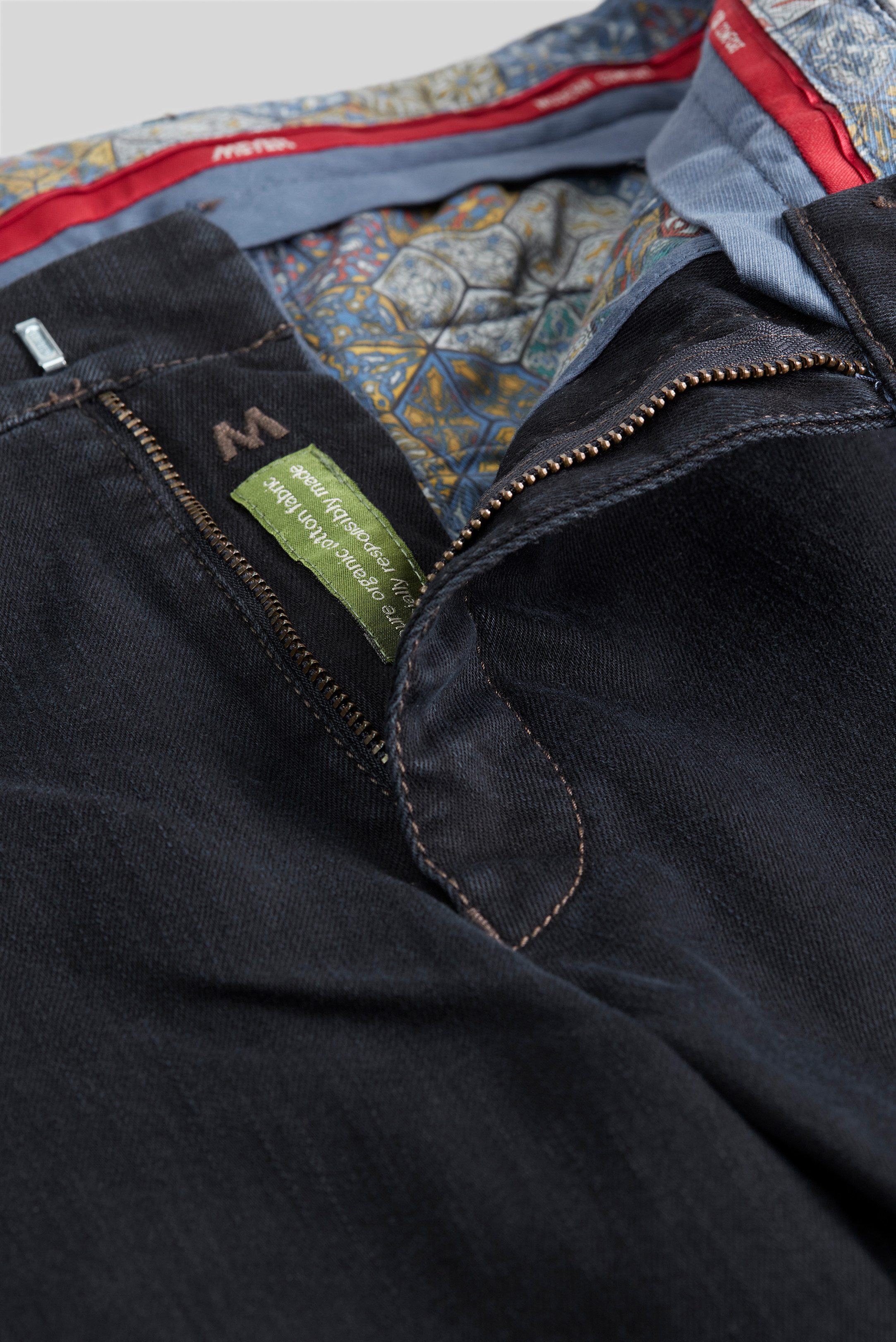 MEYER 5-Pocket-Jeans MEYER ROMA dark blue denim 9-629.19