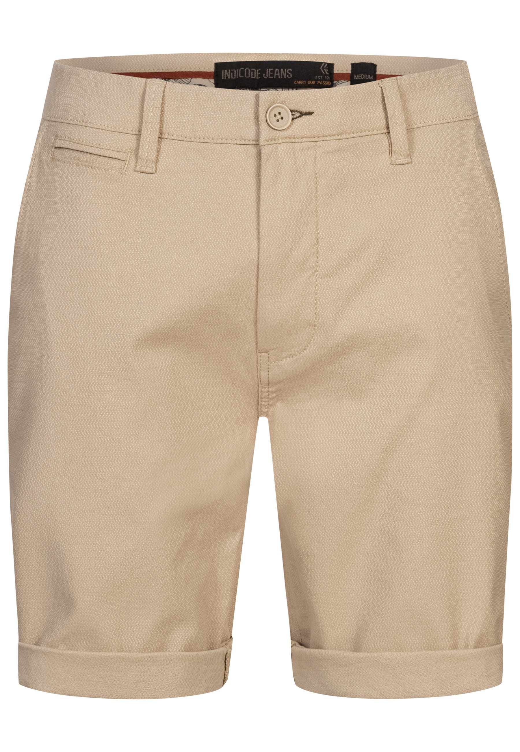 Indicode Chinoshorts INBuddy Chino Shorts mit günstig online kaufen