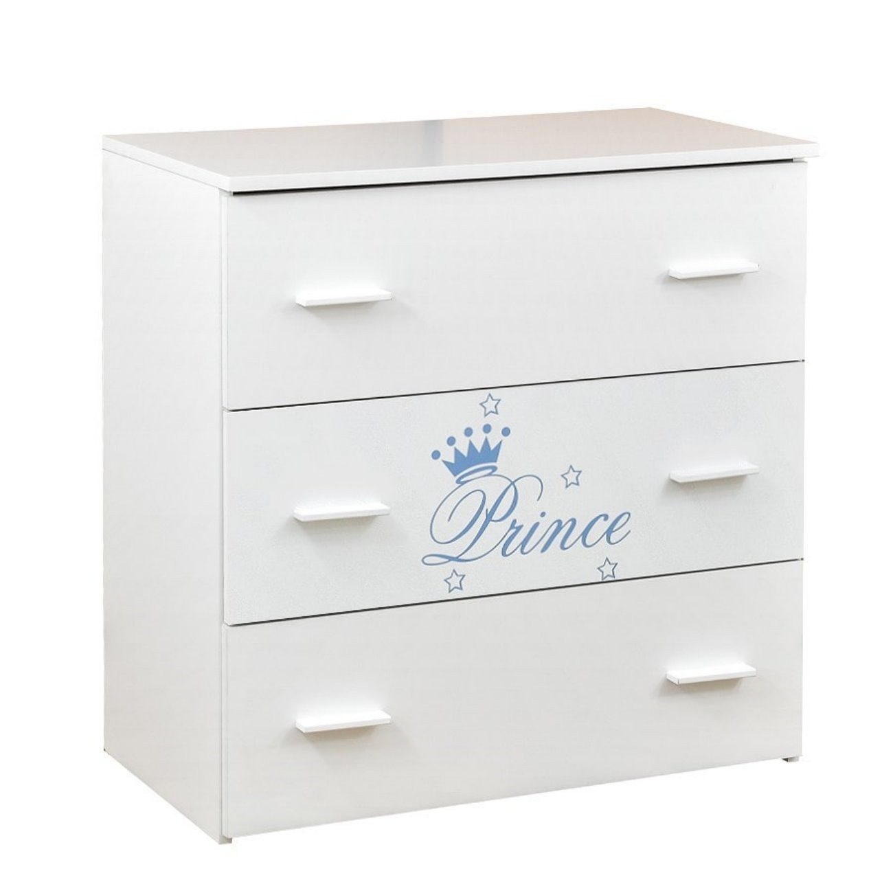 Baby-Delux Babyzimmer-Komplettset Babyzimmer Prince, (13-tlg), Babybett Wickelkommode Bettwäsche Set Komplettzimmer