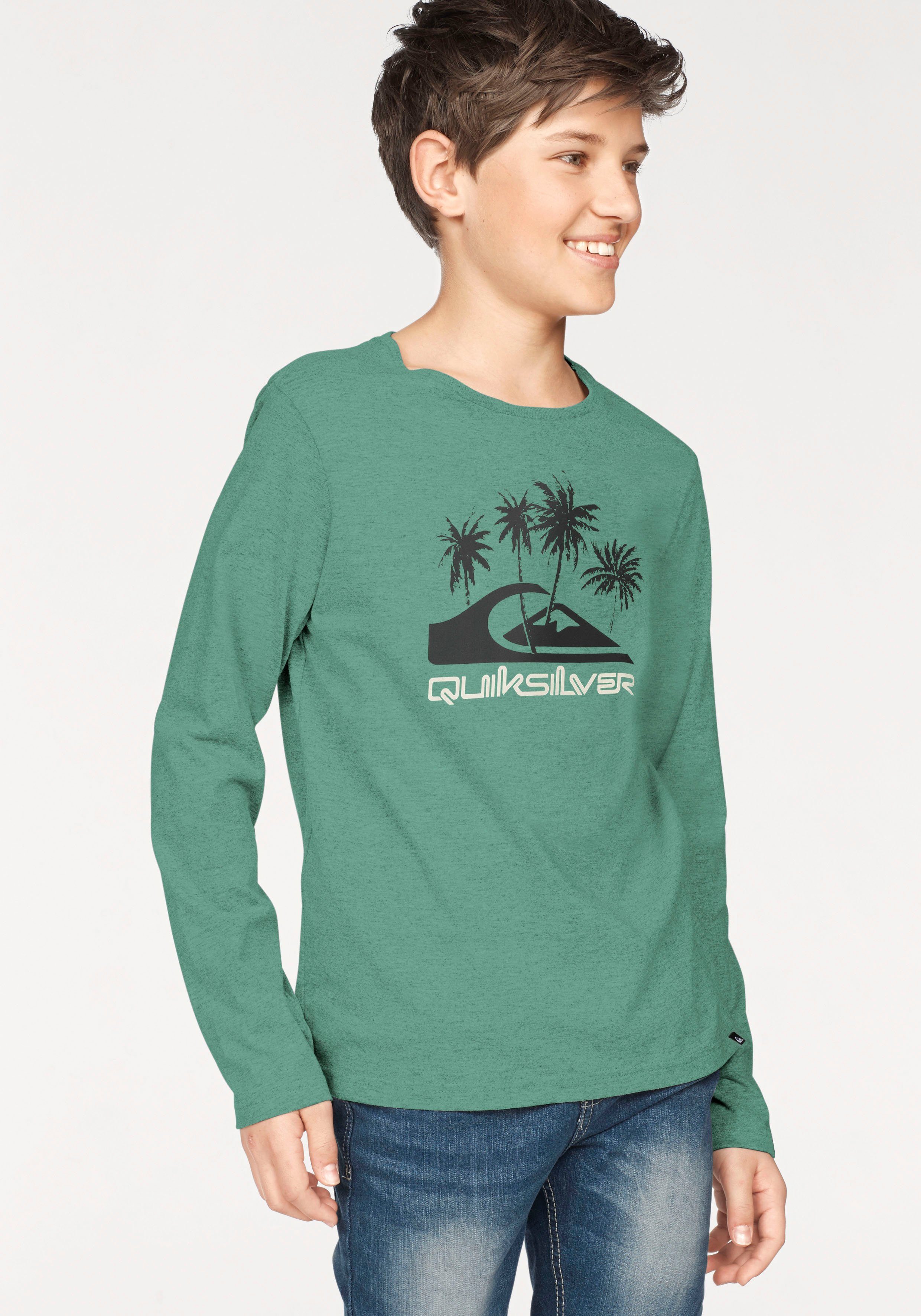 Quiksilver Langarmshirt STATEMENTBAIKAD Boys (Packung, 2-tlg., günstig online kaufen