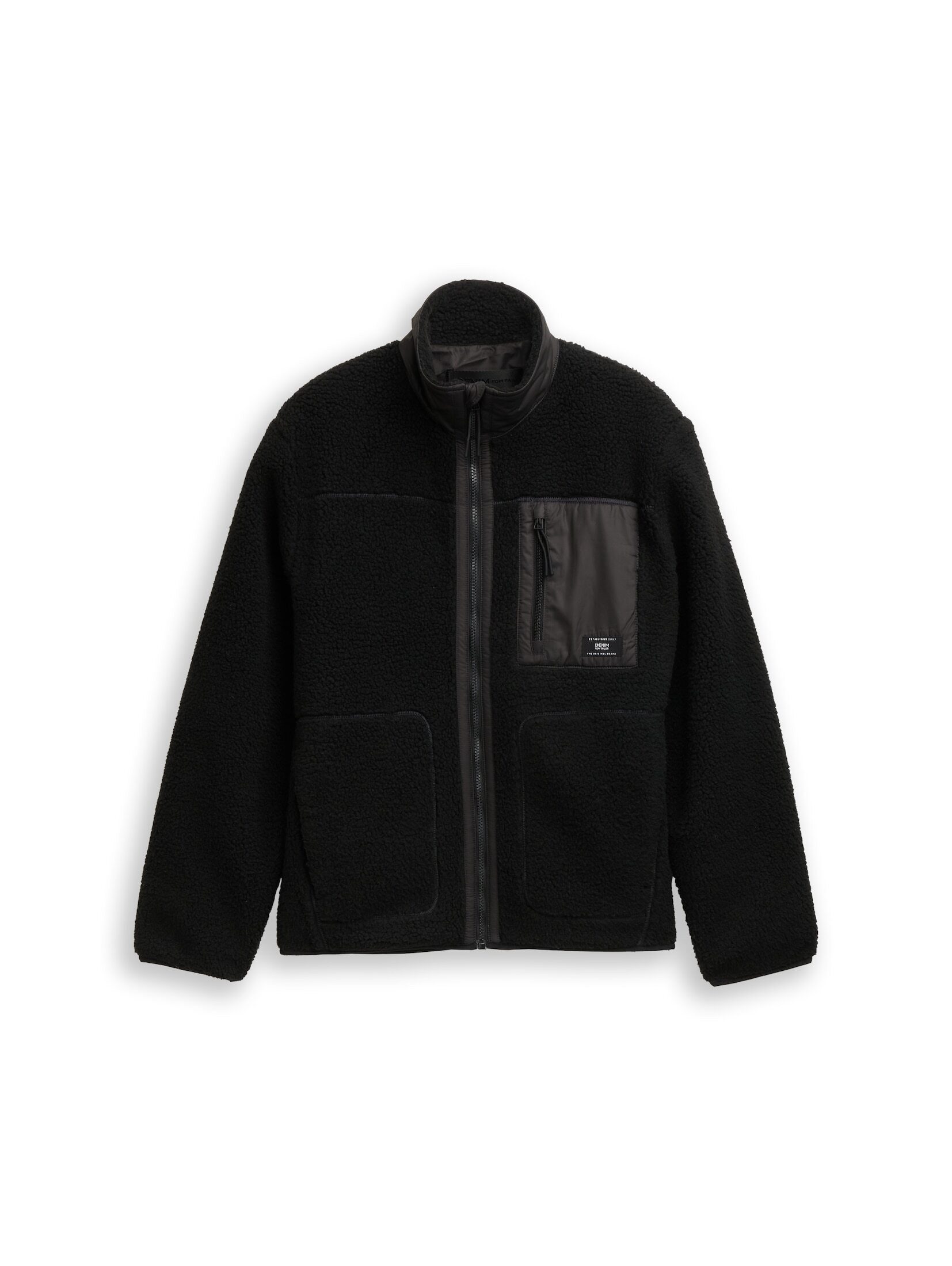 TOM TAILOR Denim Outdoorjacke Teddy Jacke günstig online kaufen