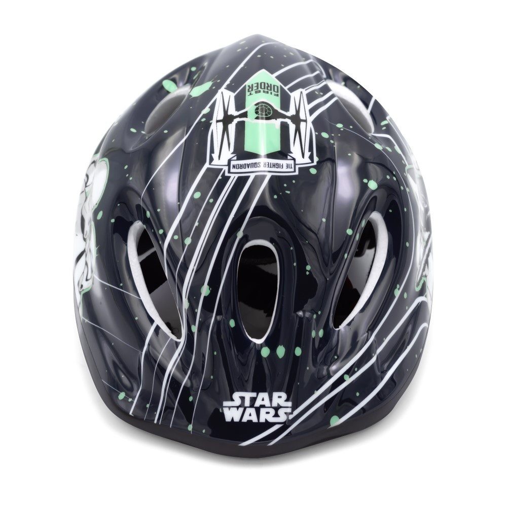 Seven Polska Kinderfahrradhelm Disney Star Wars "Stormtrooper", verstellbar, 52-56cm, ab ca. 6 Jahre