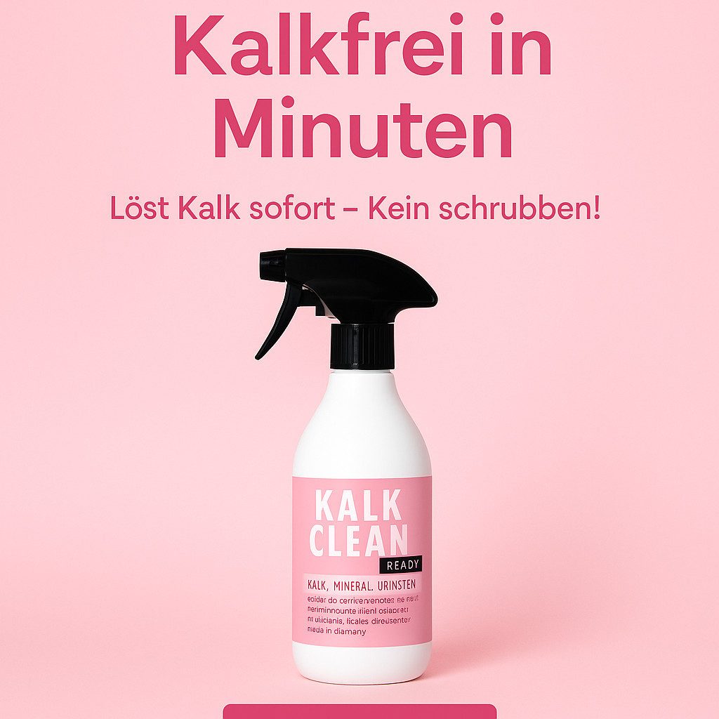 ivb Bröcker IVB Kalk Clean Ready 500 ml – Kalkreiniger für Bad, Dusche, WC Badreiniger (Anwendungsfertig, Starke Kalklösekraft, Für Bad und Dusche)