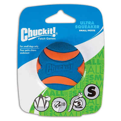 Chuckit Spielknochen Ultra Squeaker Ball Hundeball, Größe: S / Durchmesser: 5,0 cm