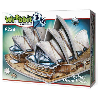 JH-Products Puzzle Sydney Opera House - 3D-PUZZLE Wrebbit, Puzzleteile