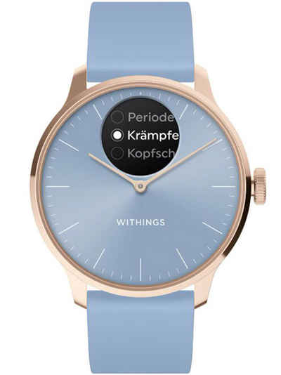 Withings Quarzuhr Withings HWA11-model 2-All-Int ScanWatch Light Blu