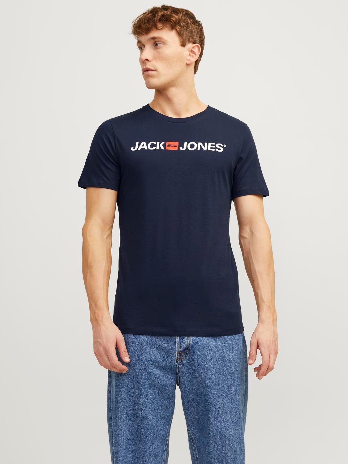 Jack & Jones Herren T-Shirt JJECORP LOGO TEE SS CREW NECK günstig online kaufen