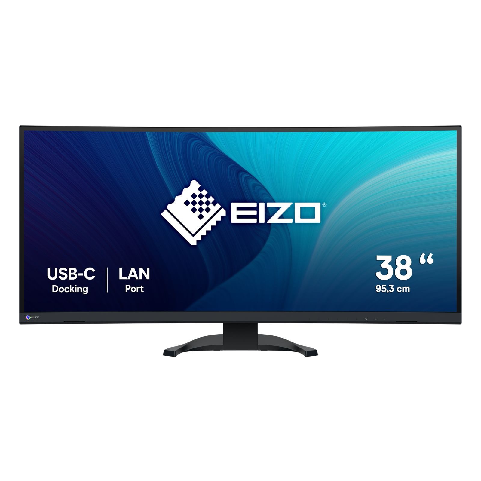 Eizo FlexScan EV3851X-BK Computerbildschirm 95,2 cm (37.5) 3840 x 1600 ... TFT-Monitor (3840 x 1600 px, UltraWide Quad HD+, 5 ms Reaktionszeit, 60 Hz, IPS, Curved, Lautsprecher, HDCP, Kopfhörerbuchse, Höhenverstellbar)