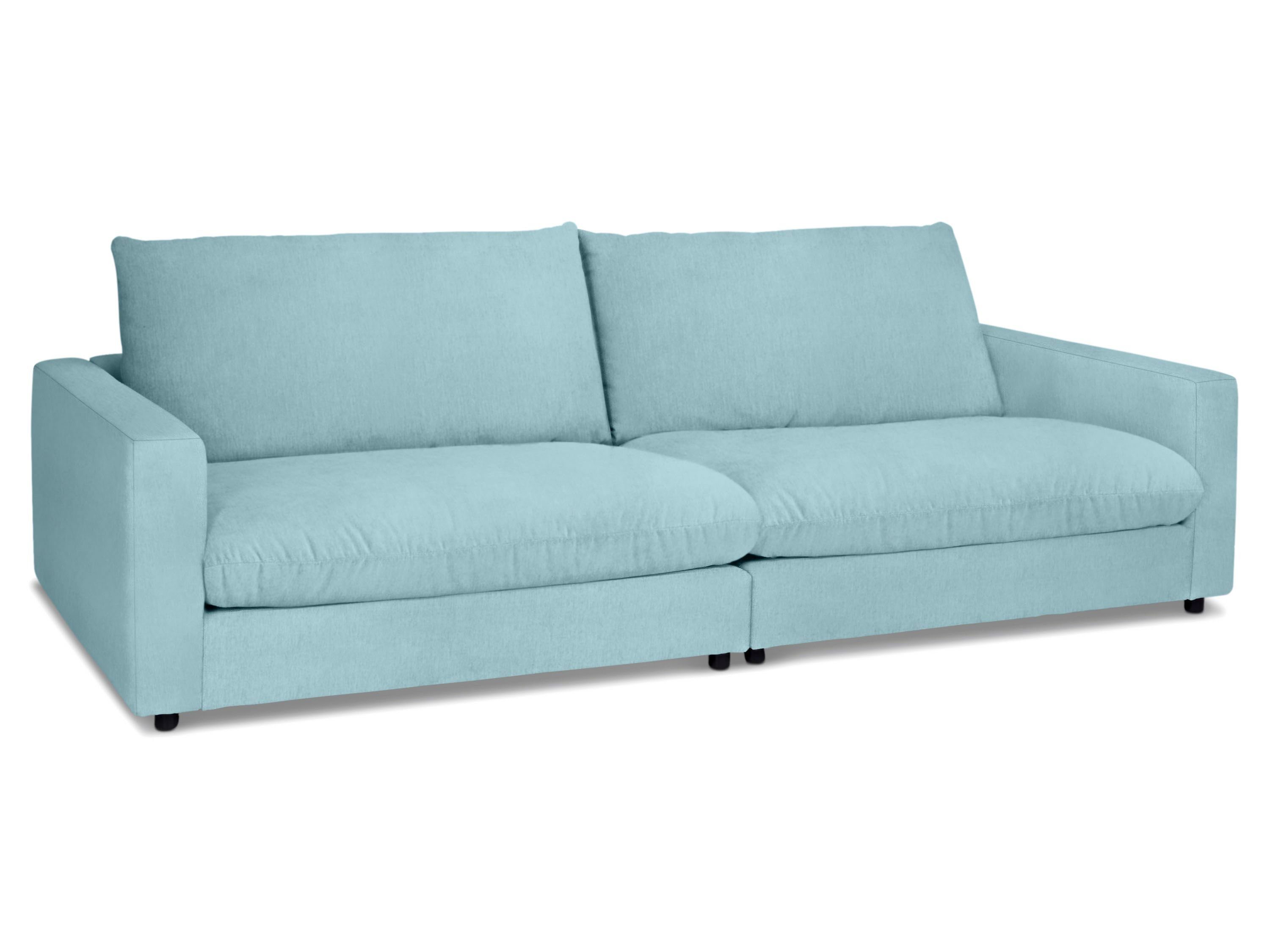 SANSIBAR Living Sofa Sofa, Sofa SANSIBAR WANGEROOGE (BHT 268x87x127 cm) BHT 268x87x127 cm aqua