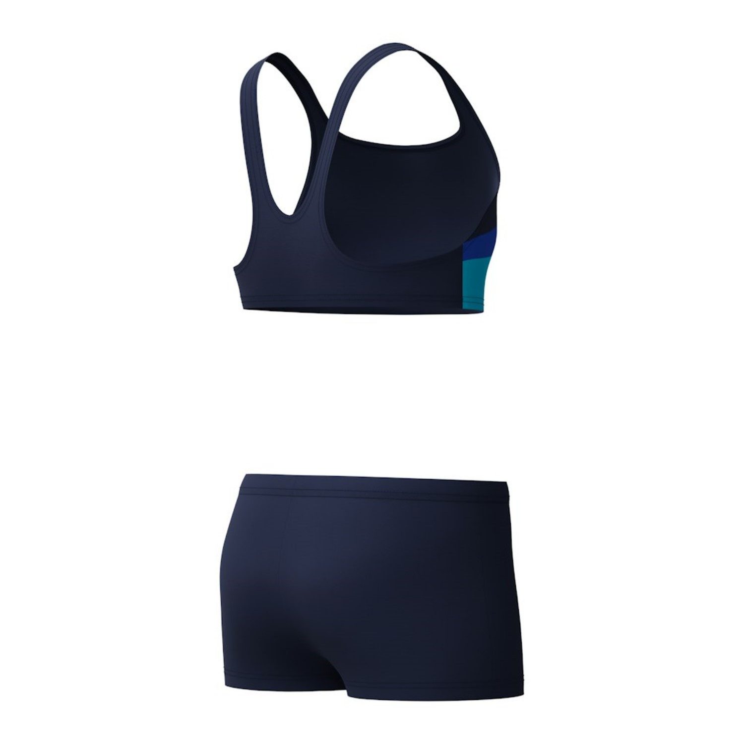 Speedo Bandeau-Bikini Hyperboom Butterfly Back zwei Teiler Badeanzug