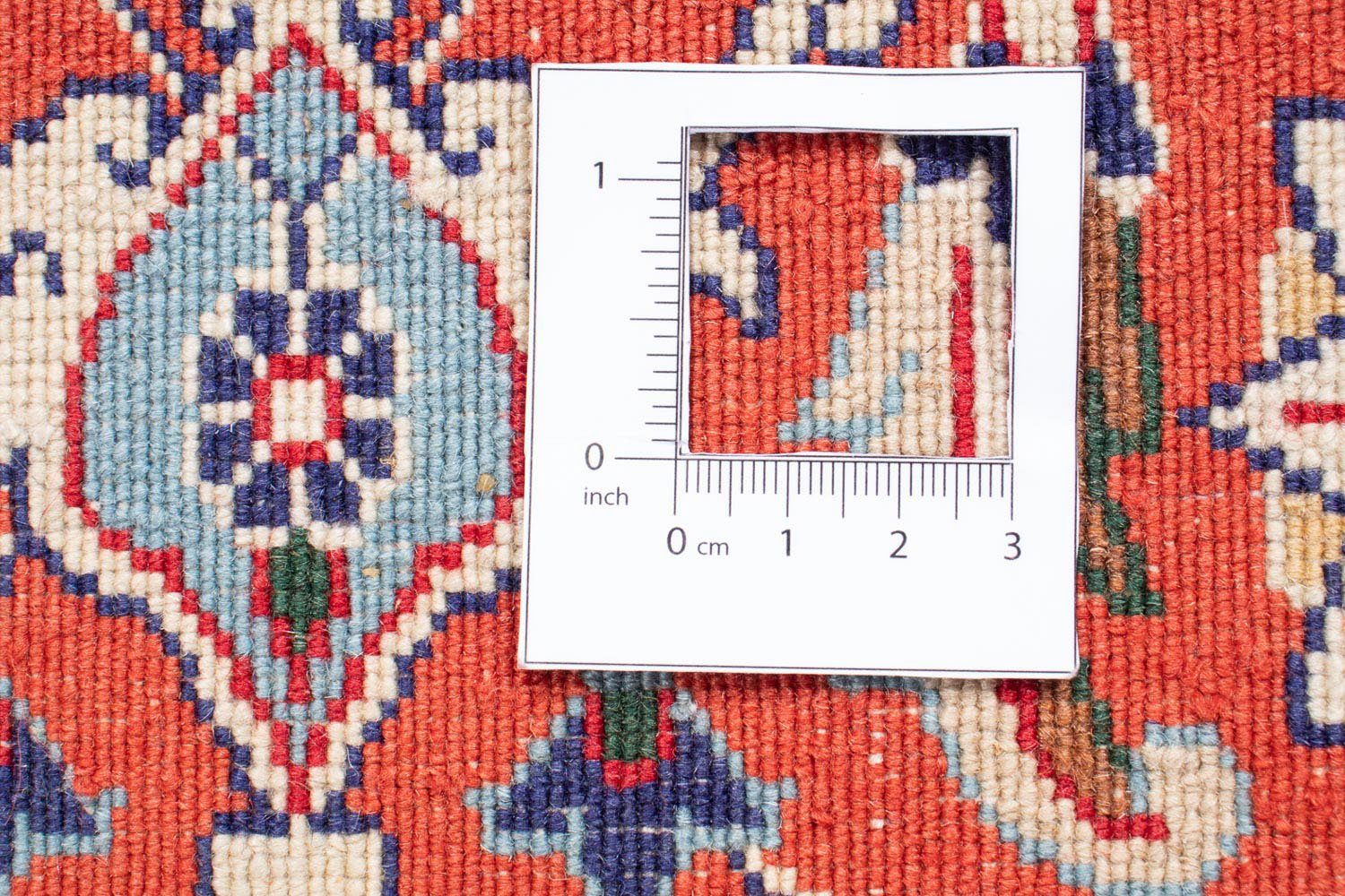 Orientteppich Perser - Nomadic - cm 115 10 Höhe: Wohnzimmer, Einzelstück mm, Handgeknüpft, - mit morgenland, rechteckig, blau, Zertifikat 200 x