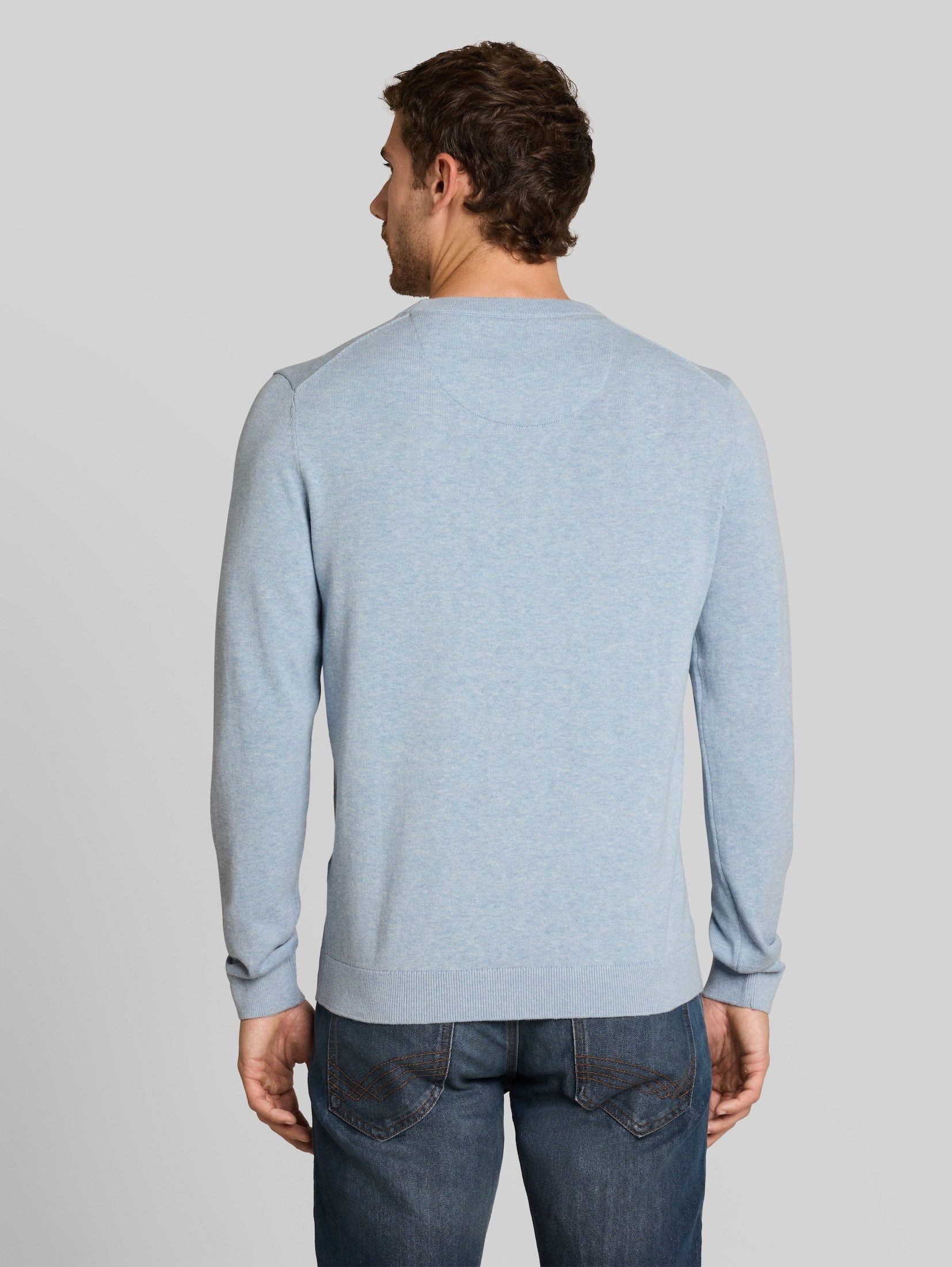 TOM TAILOR Strickpullover Pullover & Strickjacken Basic Strickpullover aus Baumwolle