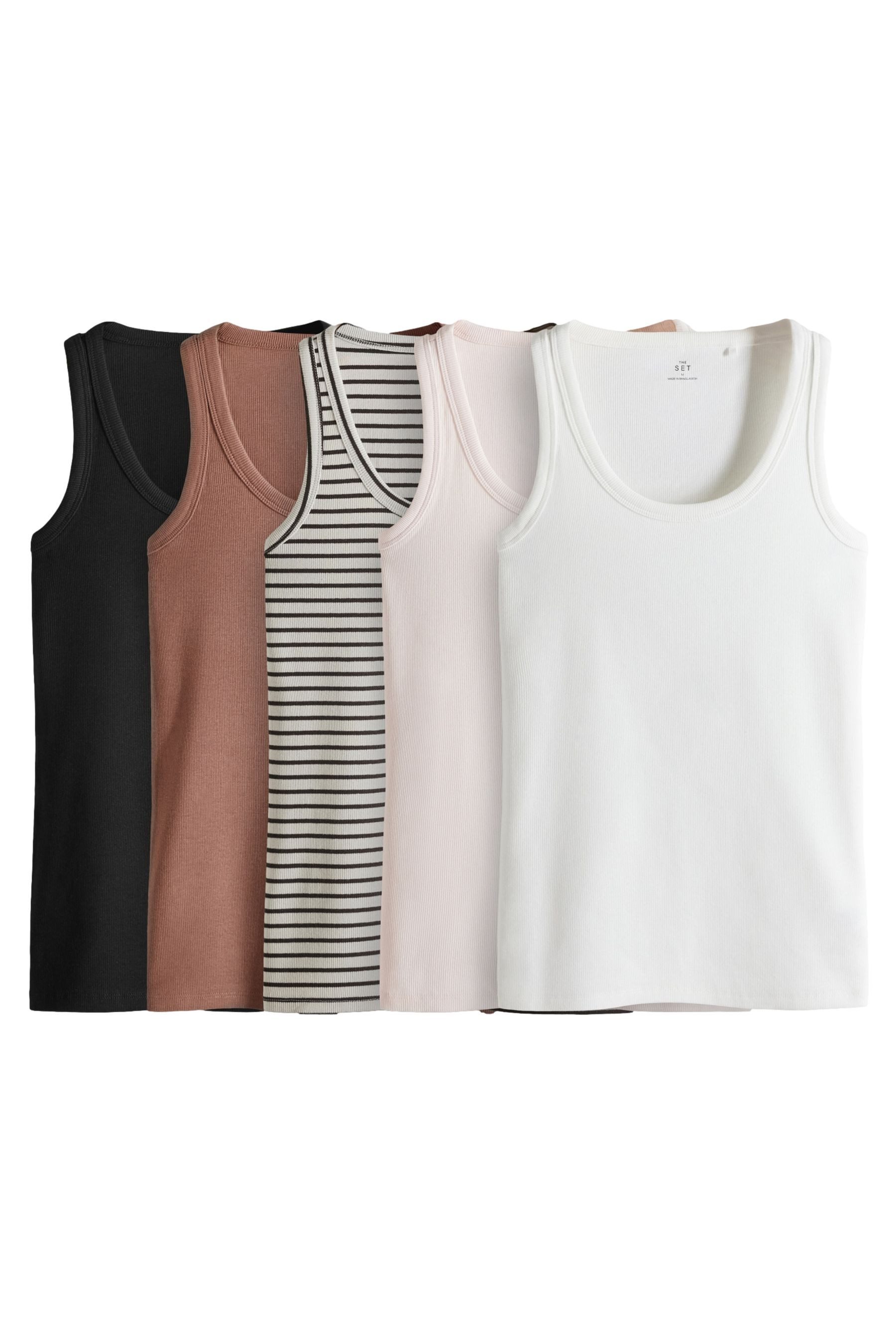 The Set Trägertop The Set Rippenstrick-Top günstig online kaufen