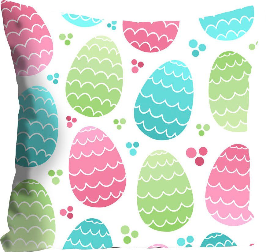 queence Dekokissen Eggs, mit bunten Ostereiern. € 24,04